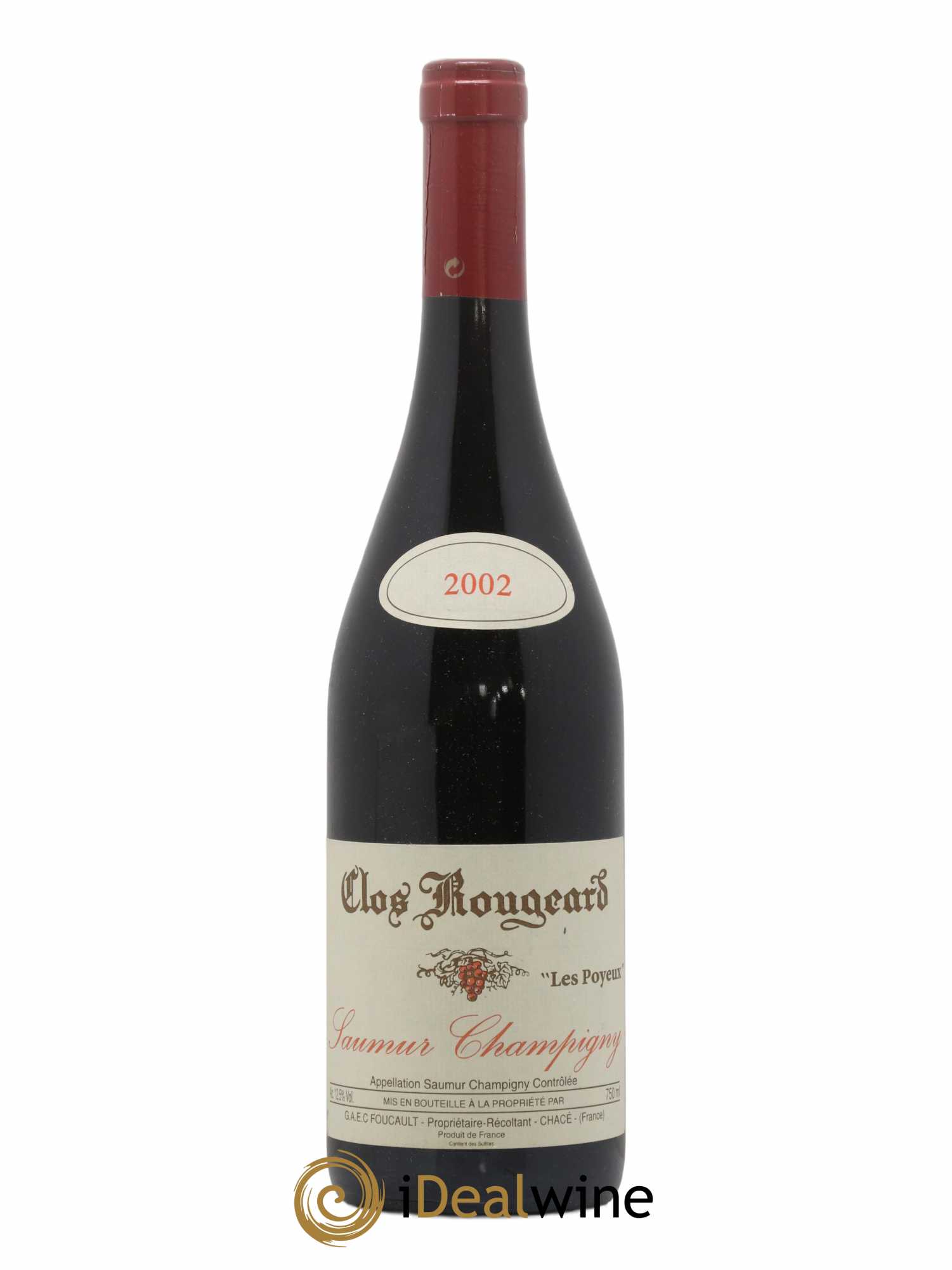Saumur-Champigny Les Poyeux Clos Rougeard 2002 - Lot de 1 bouteille - 0