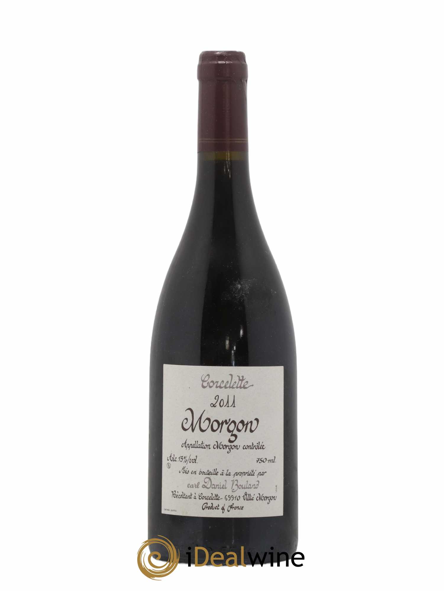 Morgon Corcelette Daniel Bouland (Domaine) 2011 - Lot de 1 bouteille - 0