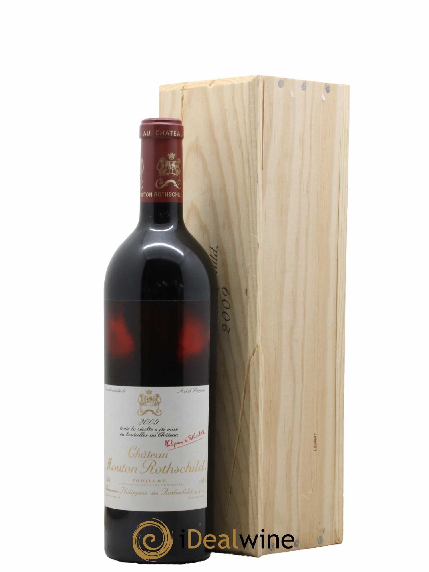 Château Mouton Rothschild 1er Grand Cru Classé 2009 - Lot de 1 bouteille - 0