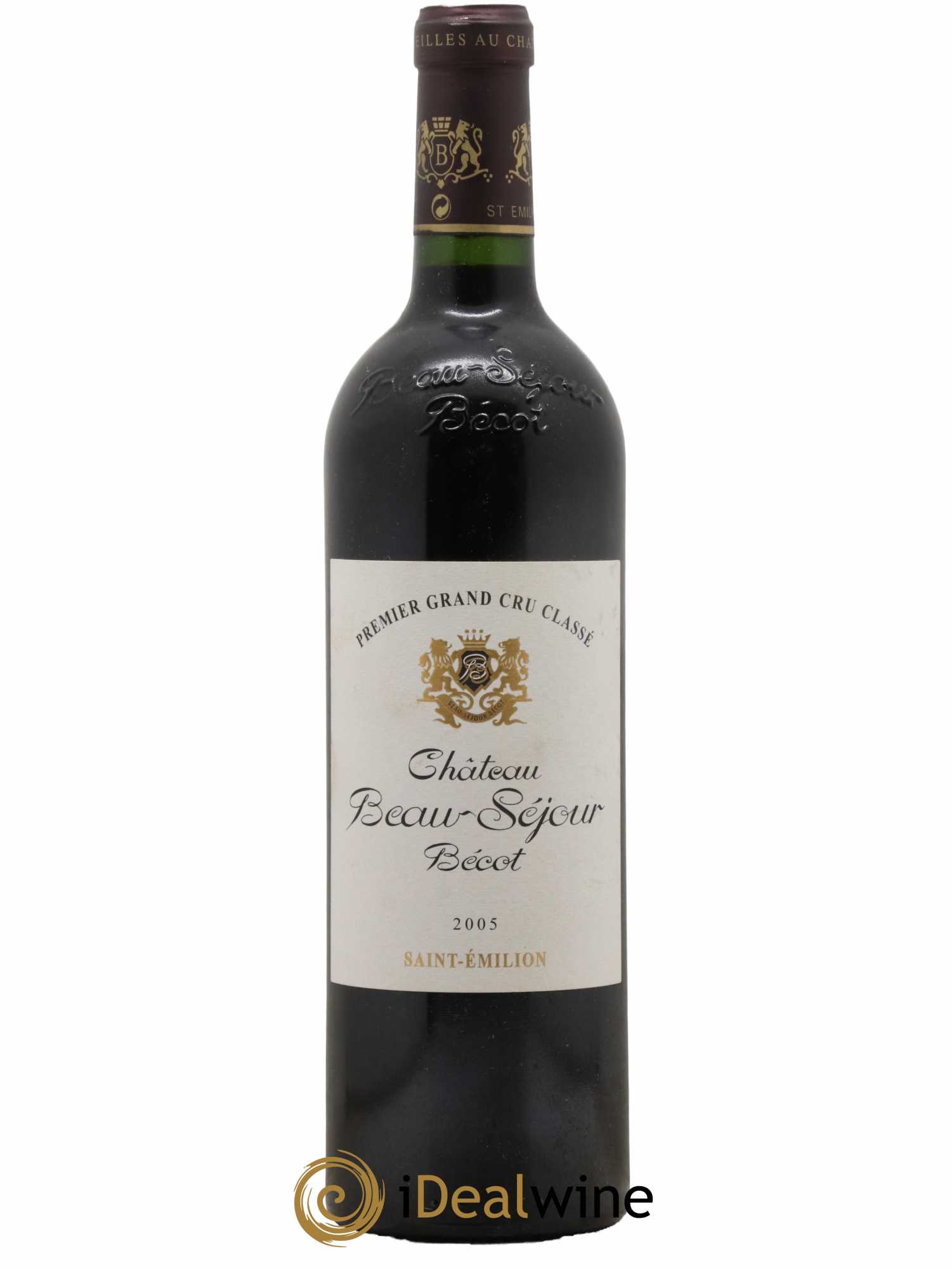 Château Beau-Séjour Bécot 1er Grand Cru Classé B 2005 - Lot de 1 bouteille - 0