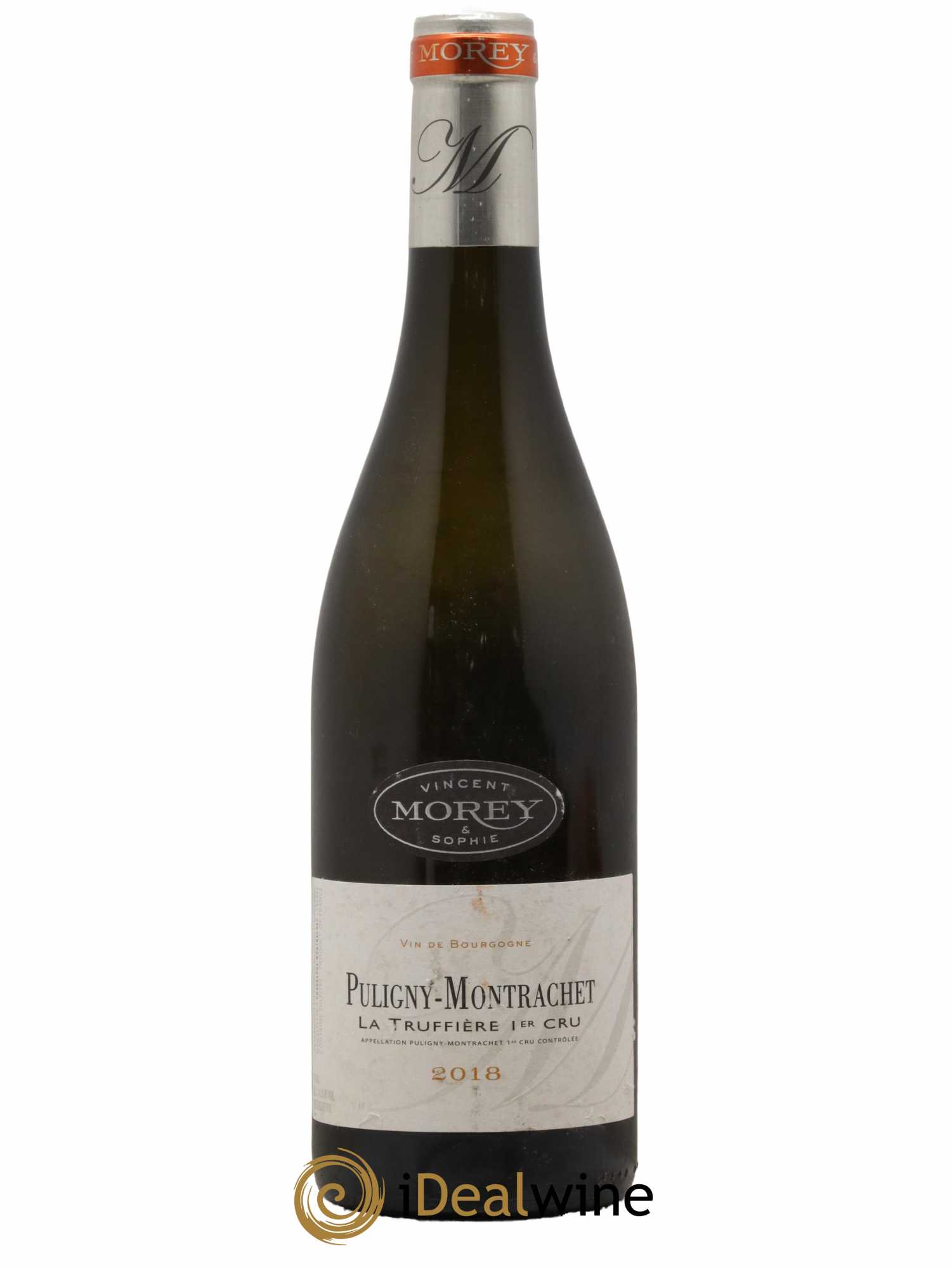 Puligny-Montrachet 1er Cru La Truffiere Domaine Vincent & Sophie Morey 2018 - Lot de 1 bouteille - 0