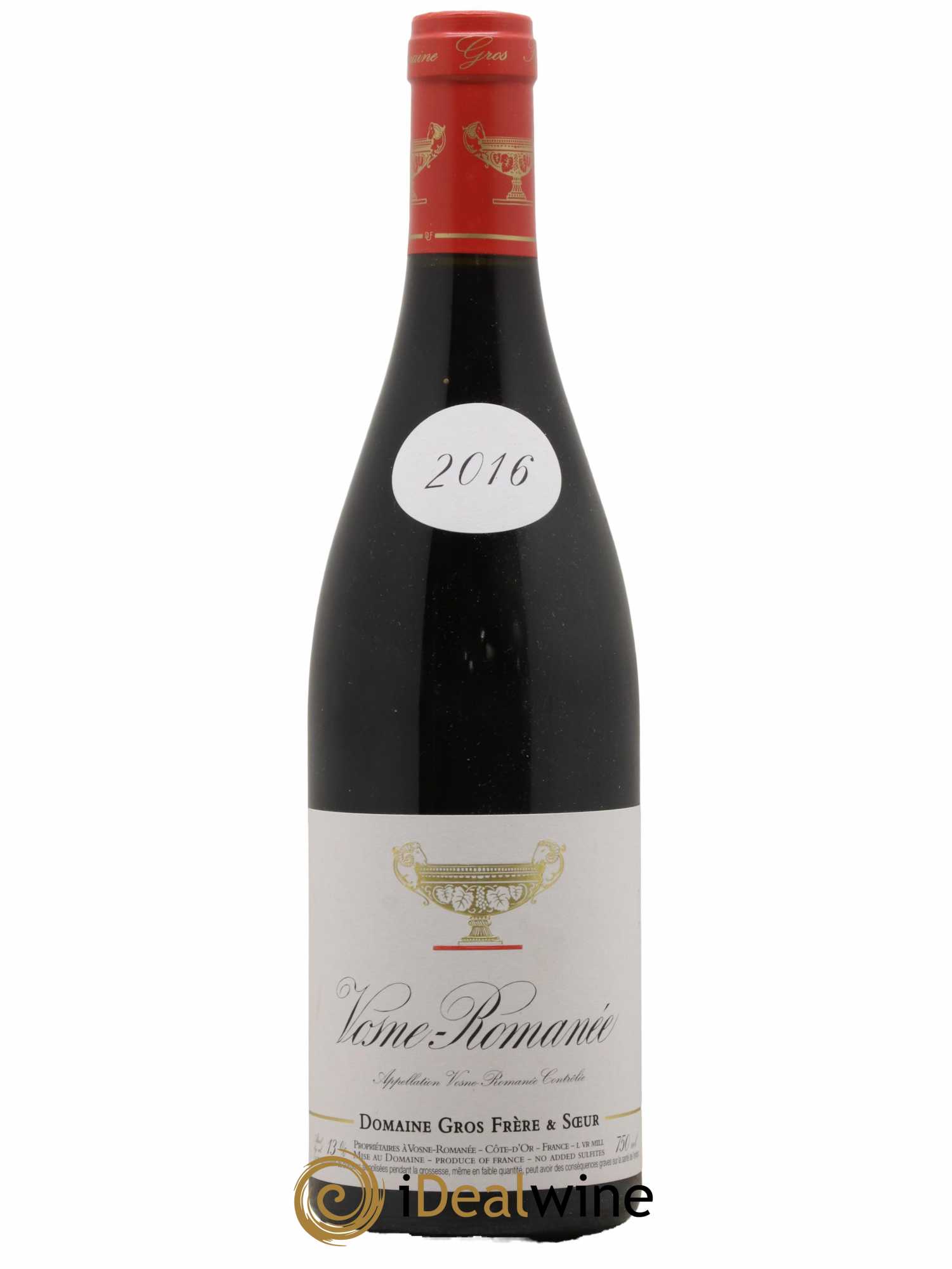 Vosne-Romanée Gros Frère & Soeur 2016 - Lotto di 1 bottiglia - 0