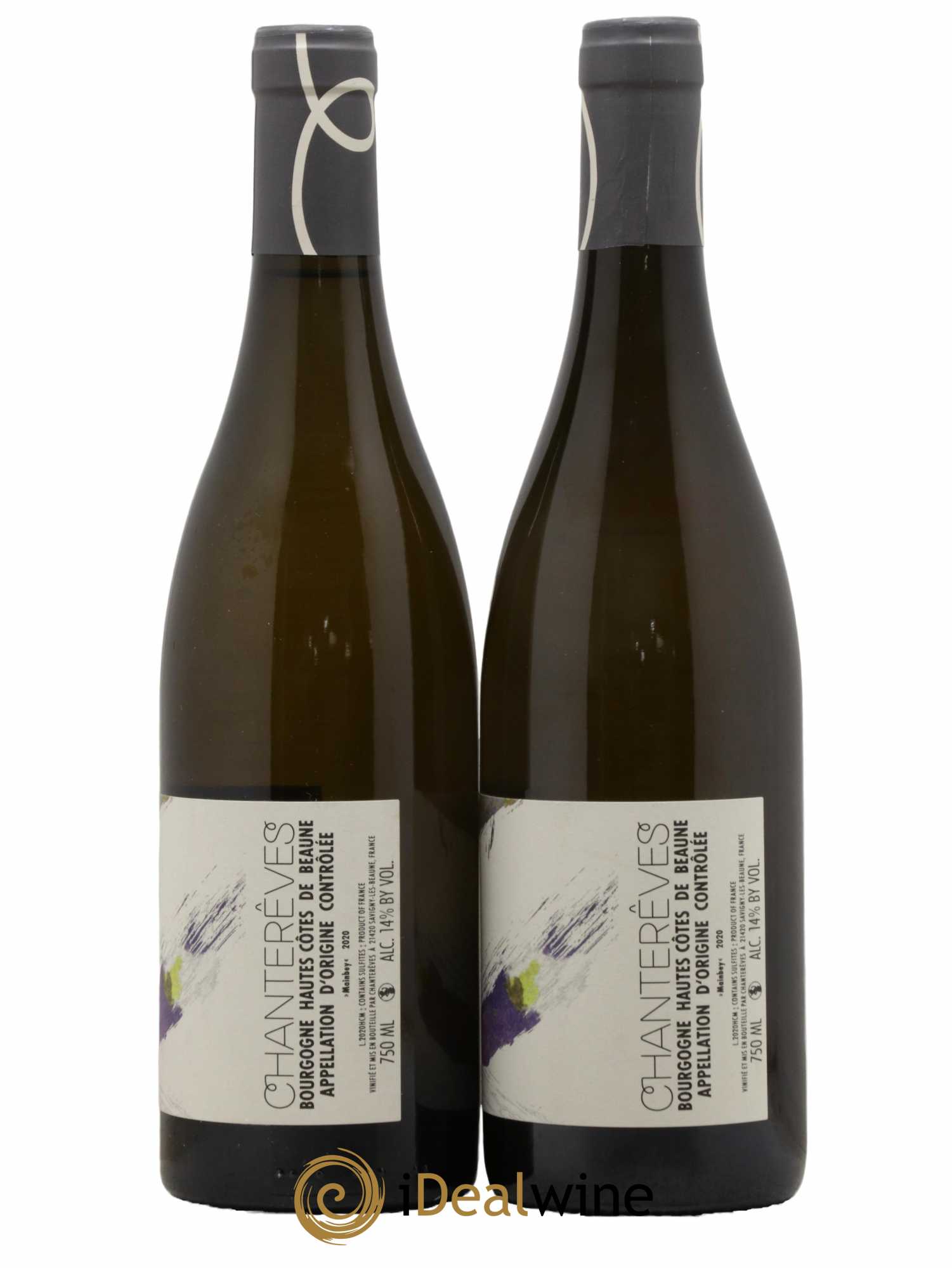 Hautes-Côtes de Beaune Mainbey Domaine Chantereves 2020 - Lot de 2 bouteilles - 1