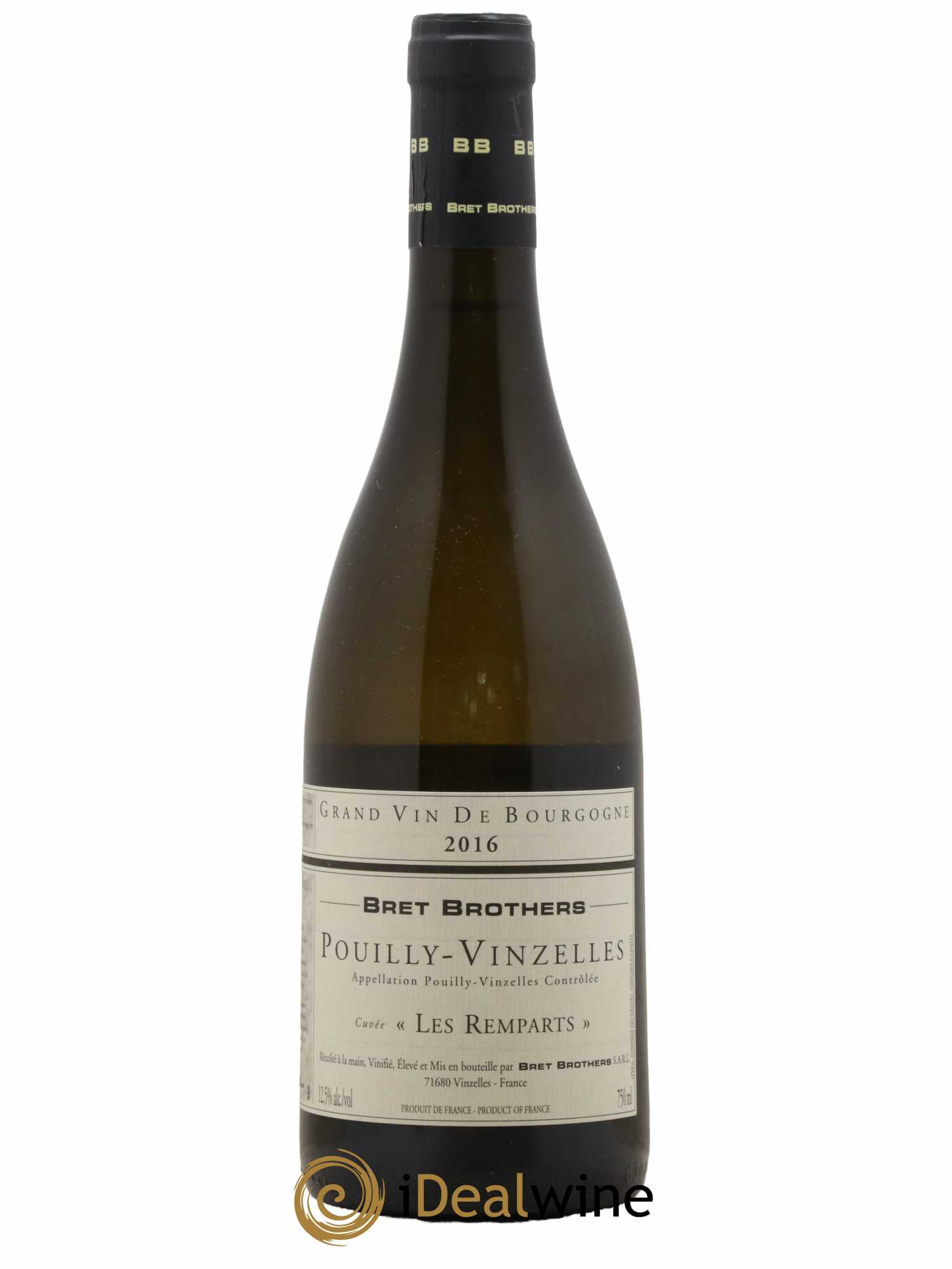 Pouilly-Vinzelles Cuvée Les remparts Bret Brothers 2016 - Lot de 1 bouteille - 0
