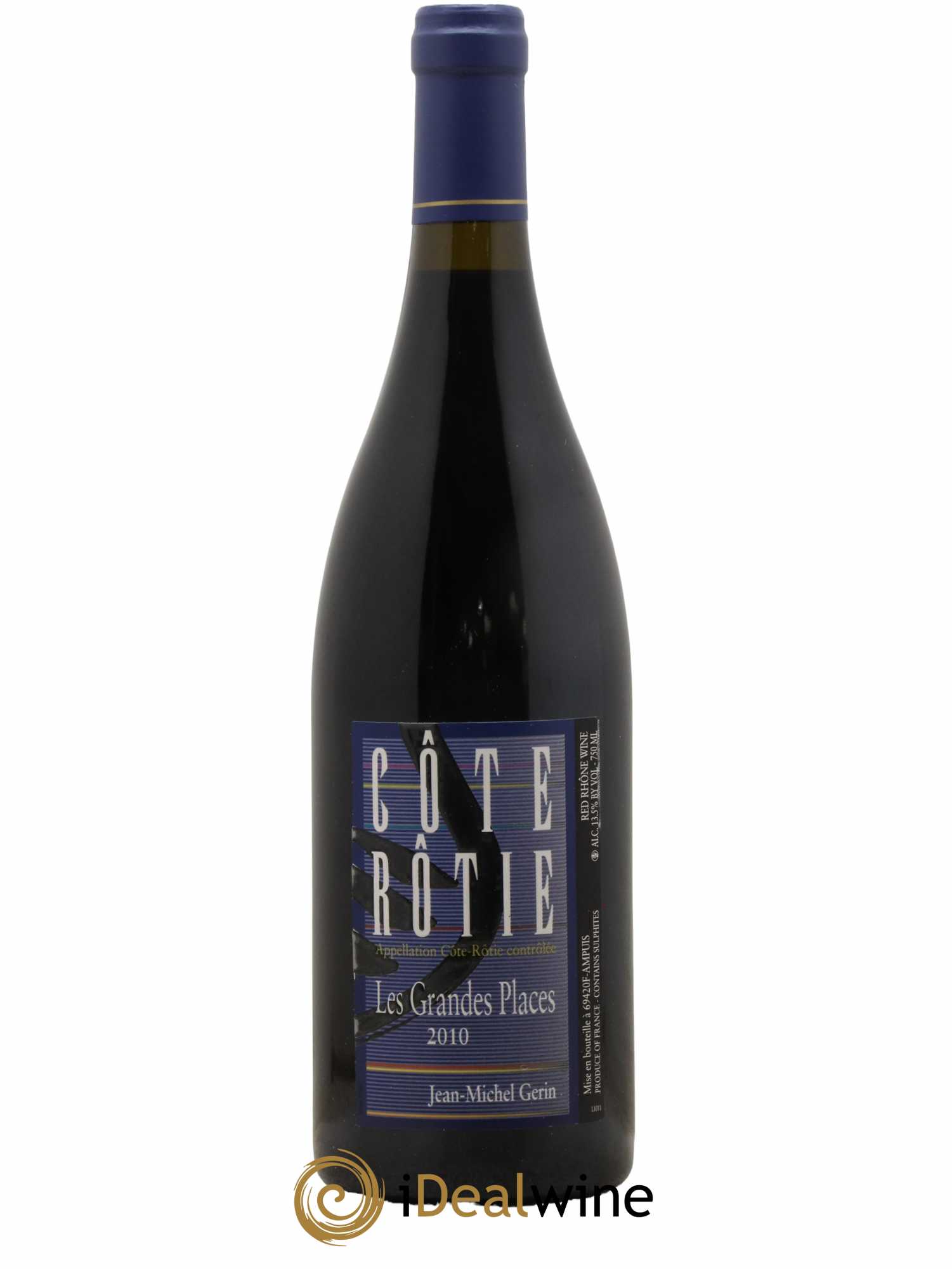 Côte-Rôtie Les Grandes Places Jean-Michel Gerin 2010 - Posten von 1 Flasche - 0