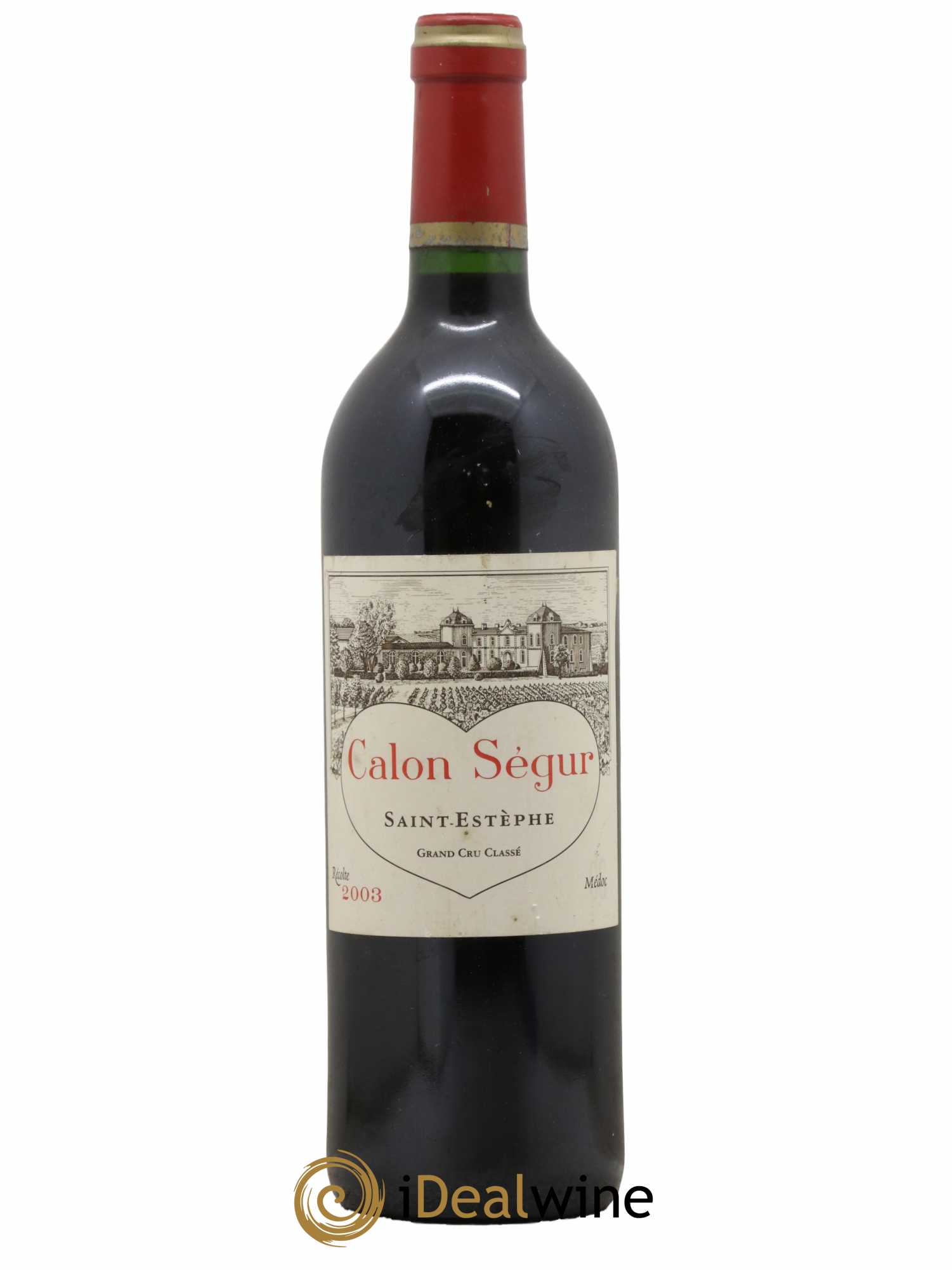 Château Calon Ségur 3ème Grand Cru Classé 2003 - Lot de 1 bouteille - 0