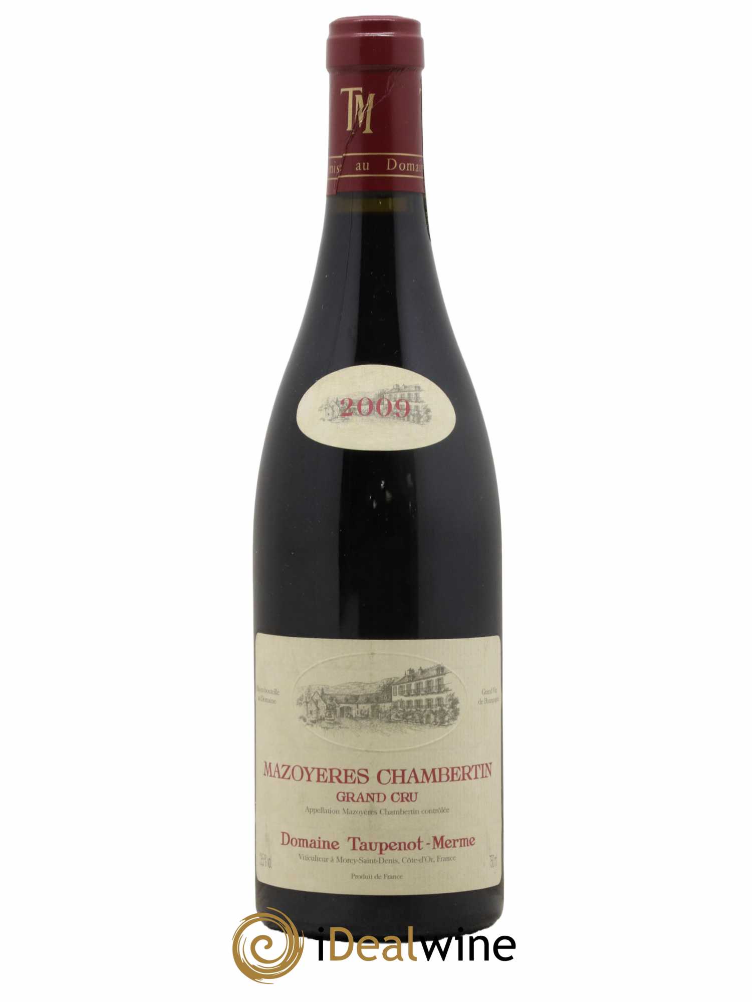 Mazoyères-Chambertin Grand Cru Taupenot-Merme 2009 - Lot de 1 bouteille - 0