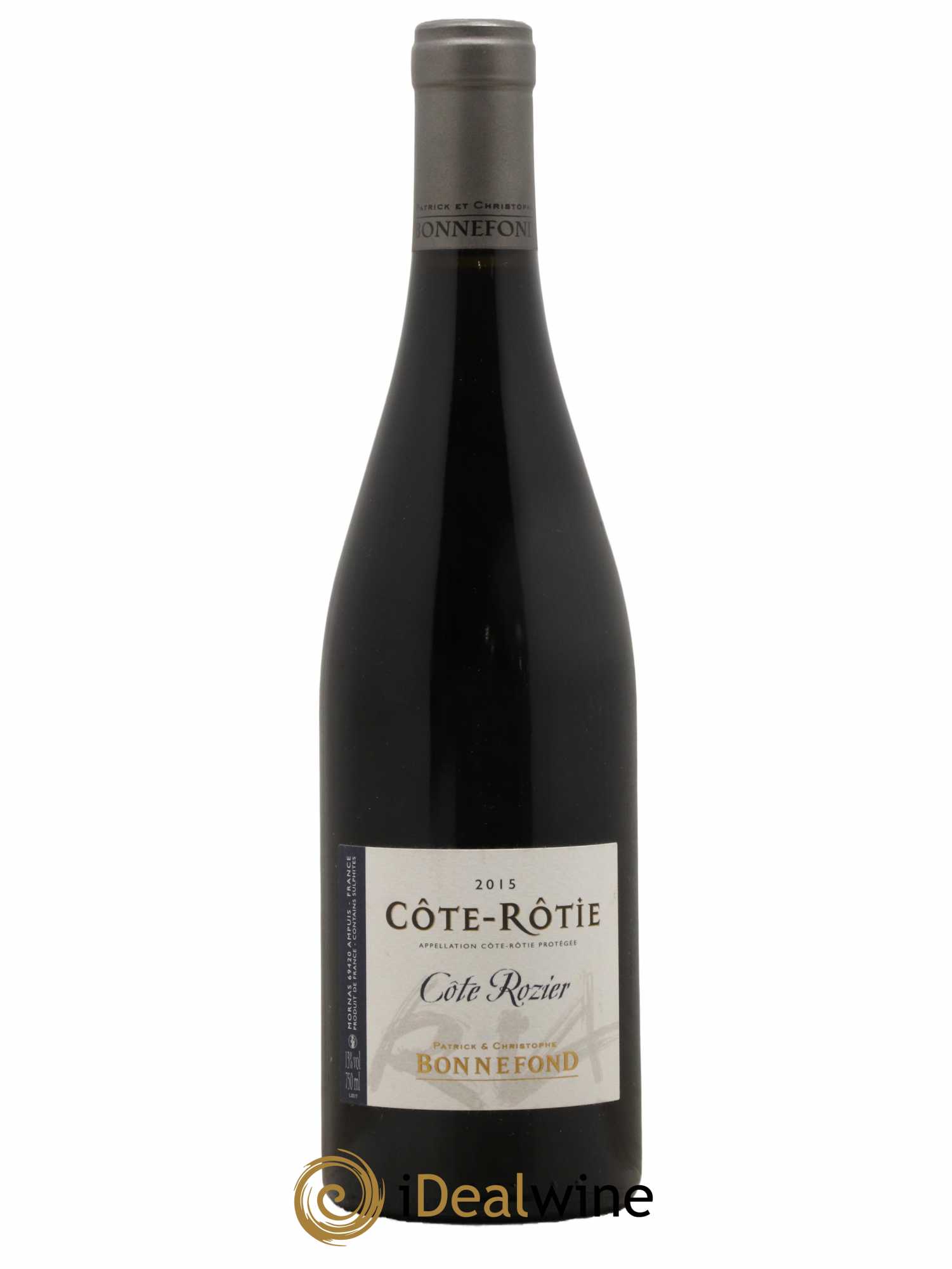 Côte-Rôtie Côte Rozier Domaine Bonnefond 2015 - Lot de 1 bouteille - 0