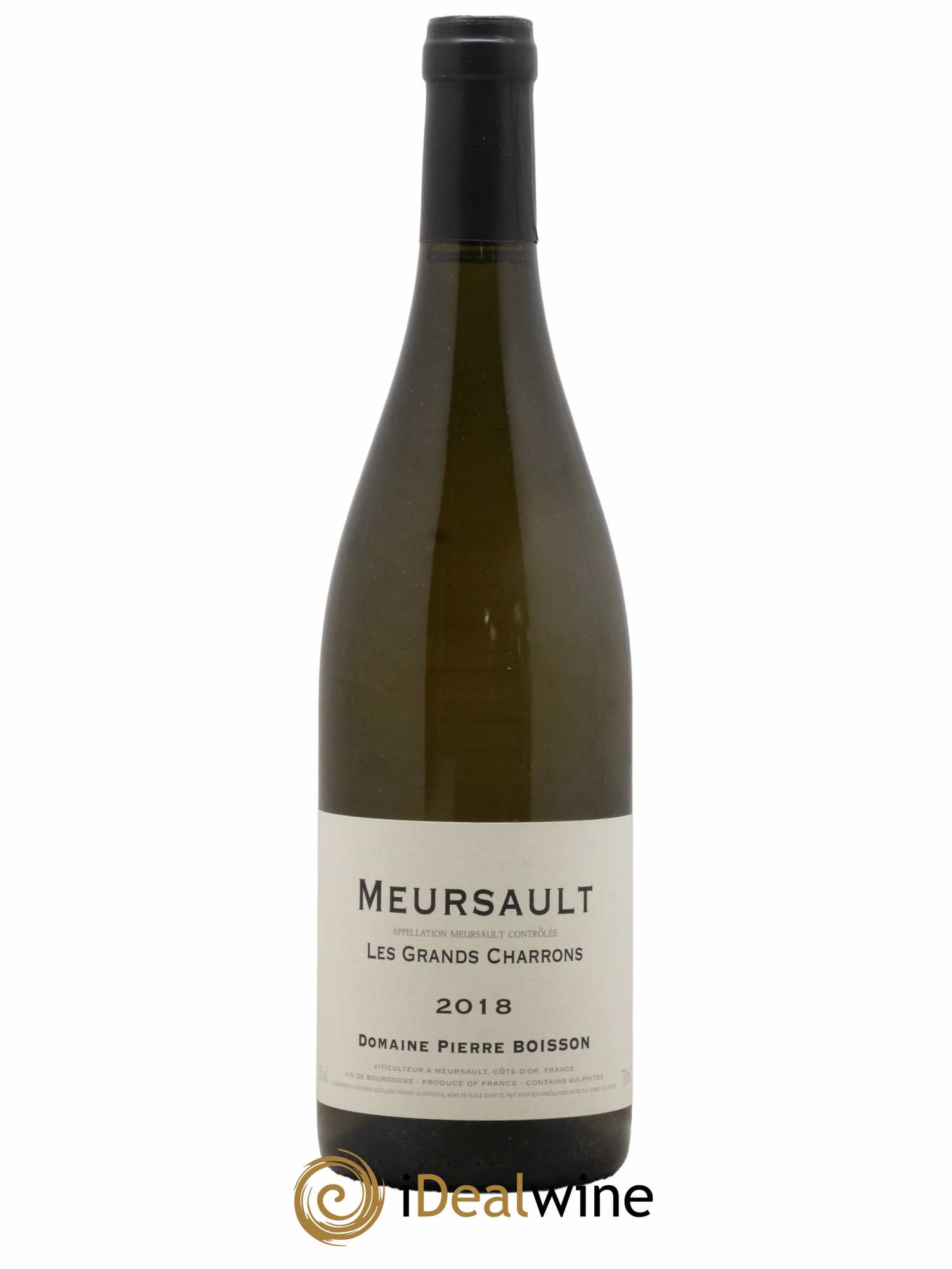Meursault Les Grands Charrons Pierre Boisson (Domaine) 2018 - Lot de 1 bouteille - 0