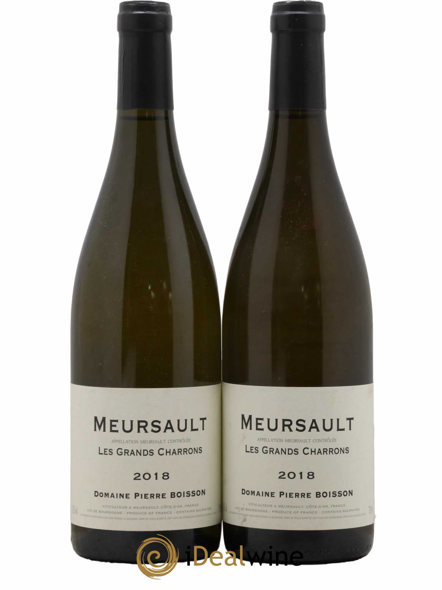 Meursault Les Grands Charrons Pierre Boisson (Domaine) 2018 - Lot de 2 bouteilles - 0