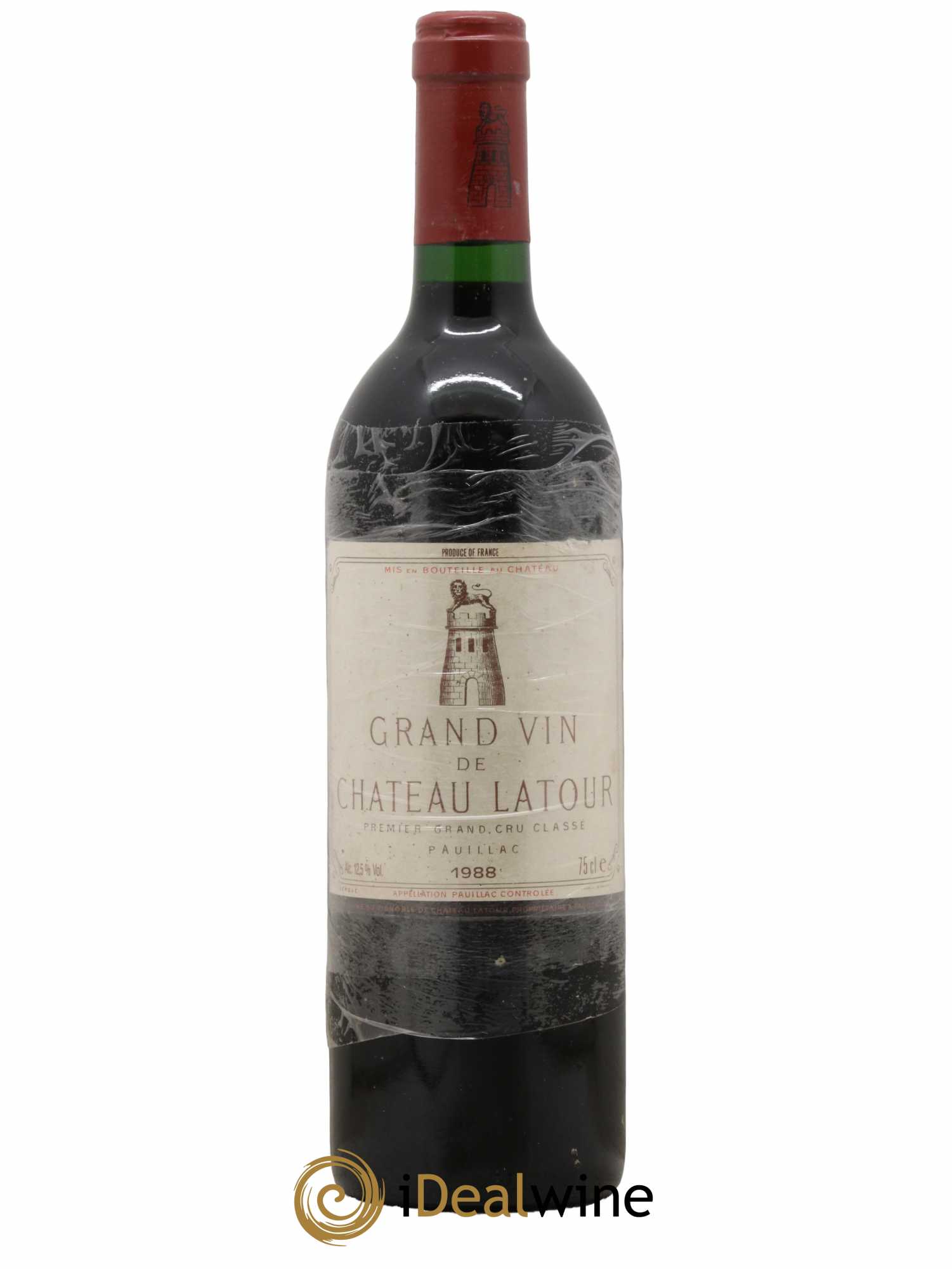 Château Latour 1er Grand Cru Classé 1988 - Lot de 1 bouteille - 0