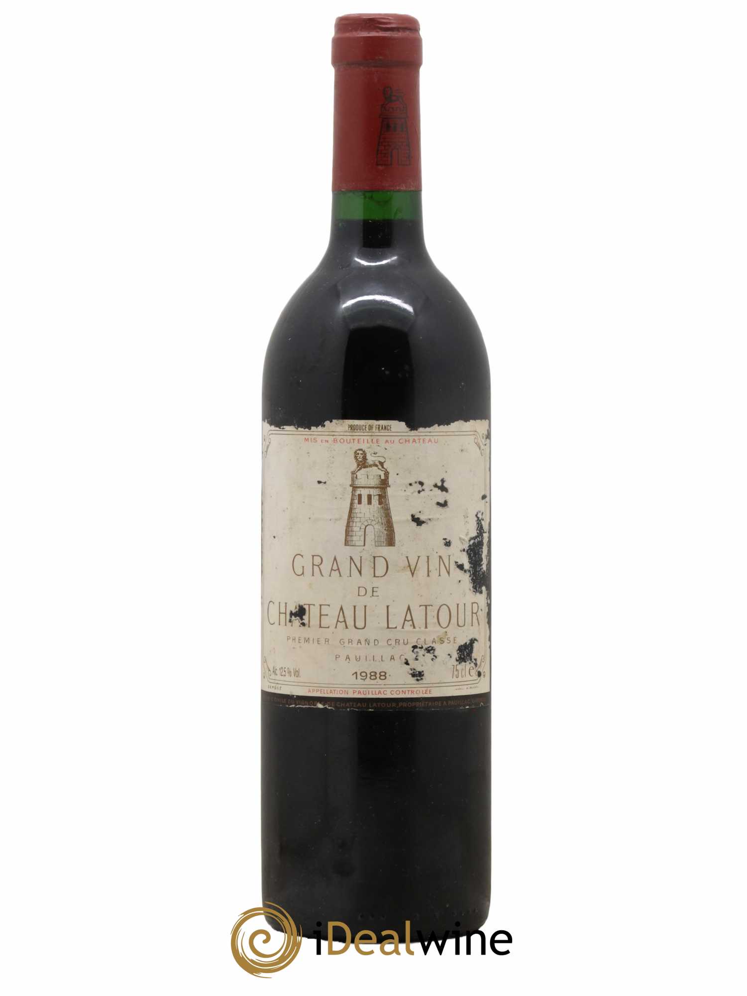 Château Latour 1er Grand Cru Classé 1988 - Lot de 1 bouteille - 0