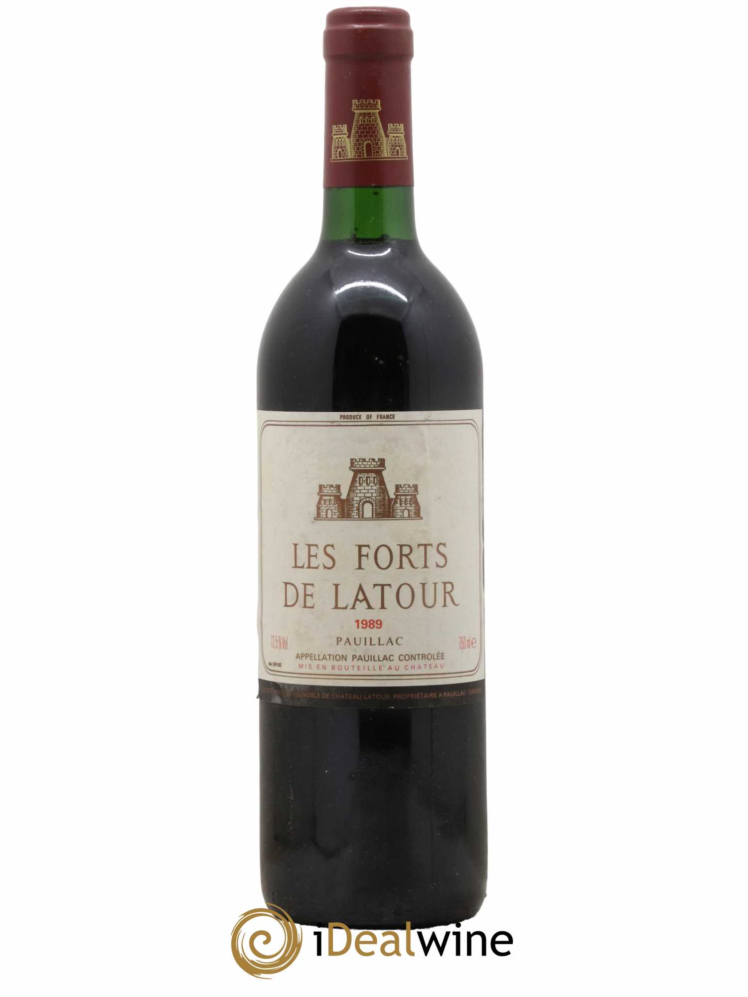 Les Forts de Latour Second Vin 1989 - Lot de 1 bouteille - 0