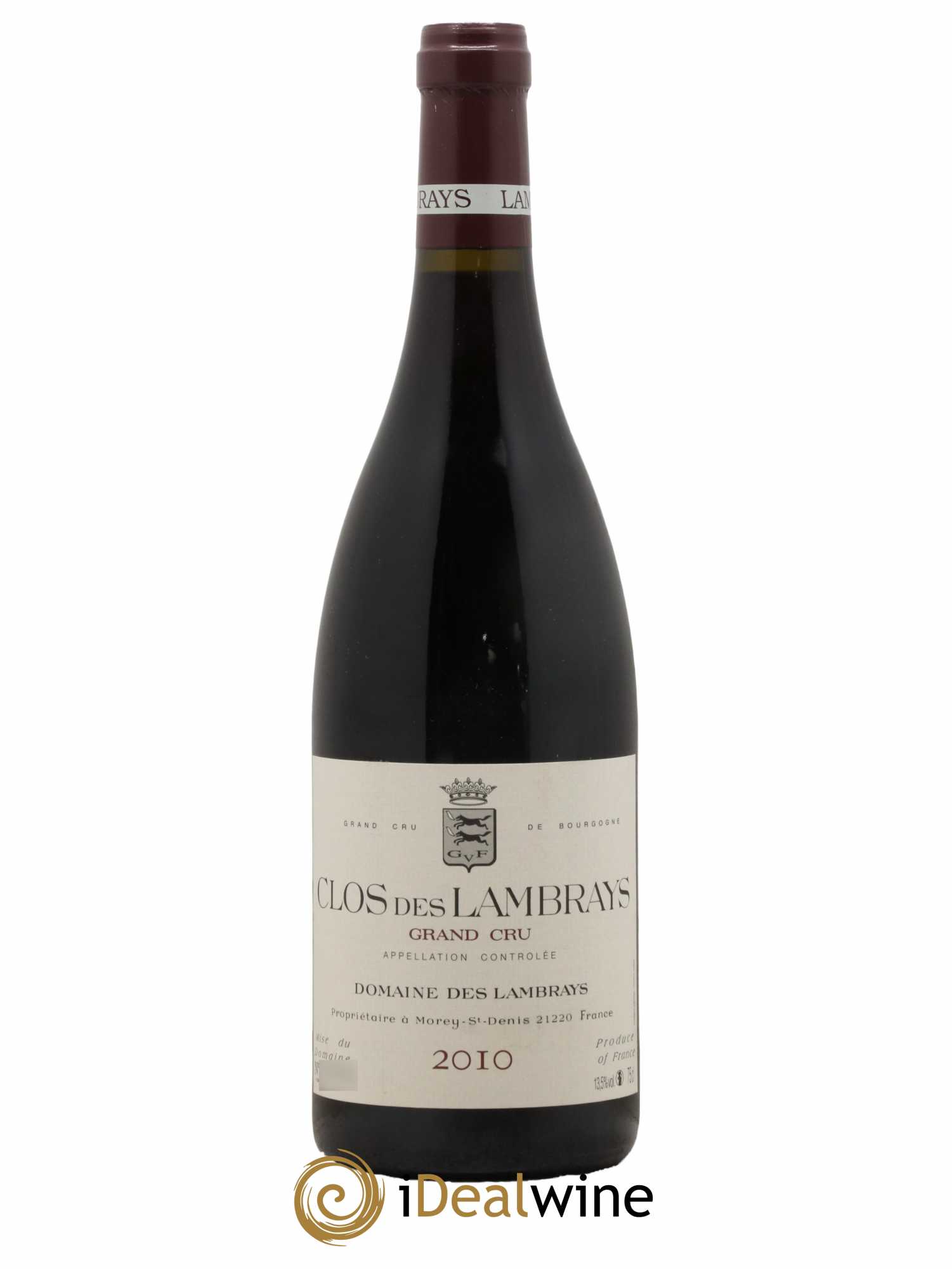 Clos des Lambrays Grand Cru Domaine des Lambrays 2010 - Lot de 1 bouteille - 0