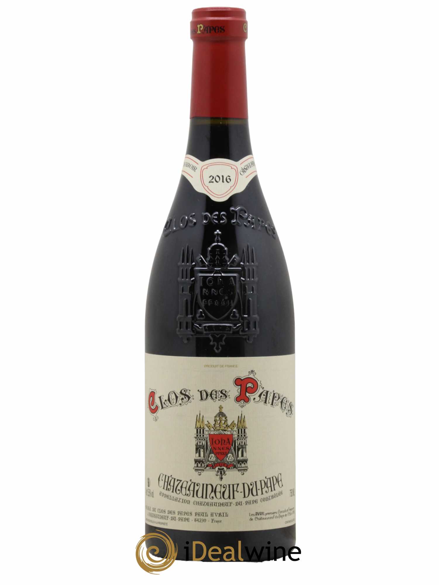 Châteauneuf-du-Pape Clos des Papes - Paul Avril 2016 - Lot de 1 bouteille - 0