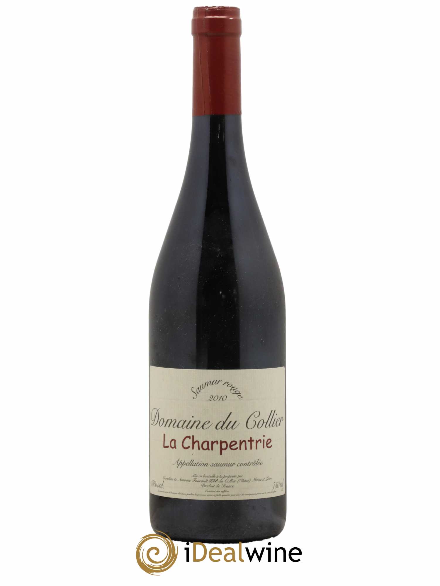 Saumur La Charpenterie Domaine Du Collier 2010 - Posten von 1 Flasche - 0