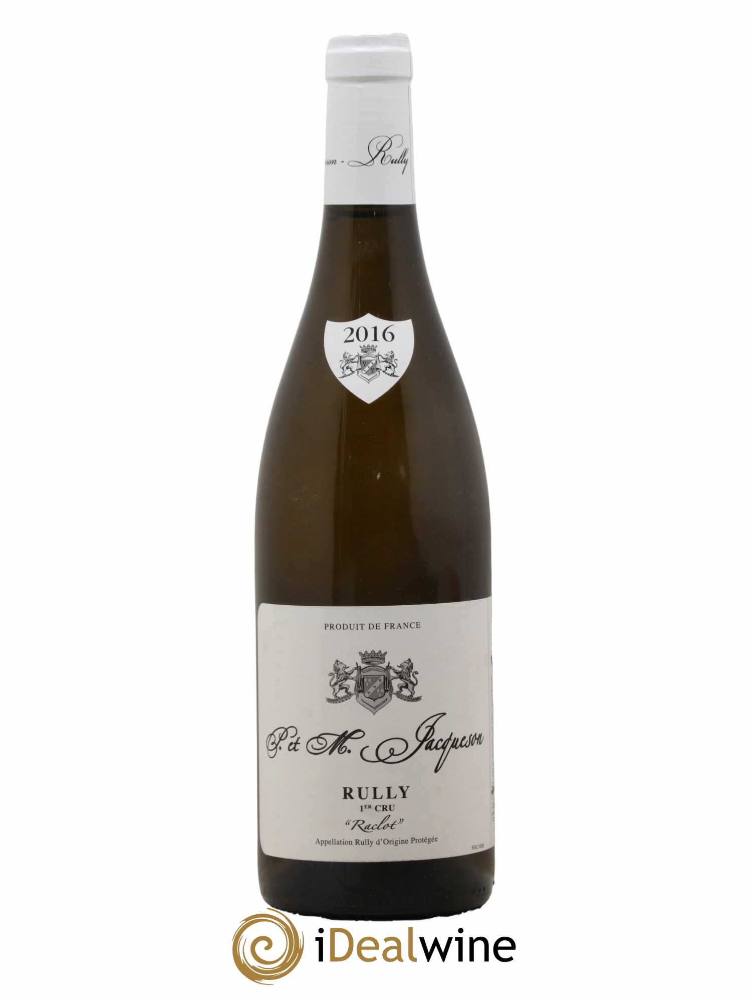 Rully 1er Cru Raclots Paul & Marie Jacqueson 2016 - Posten von 1 Flasche - 0