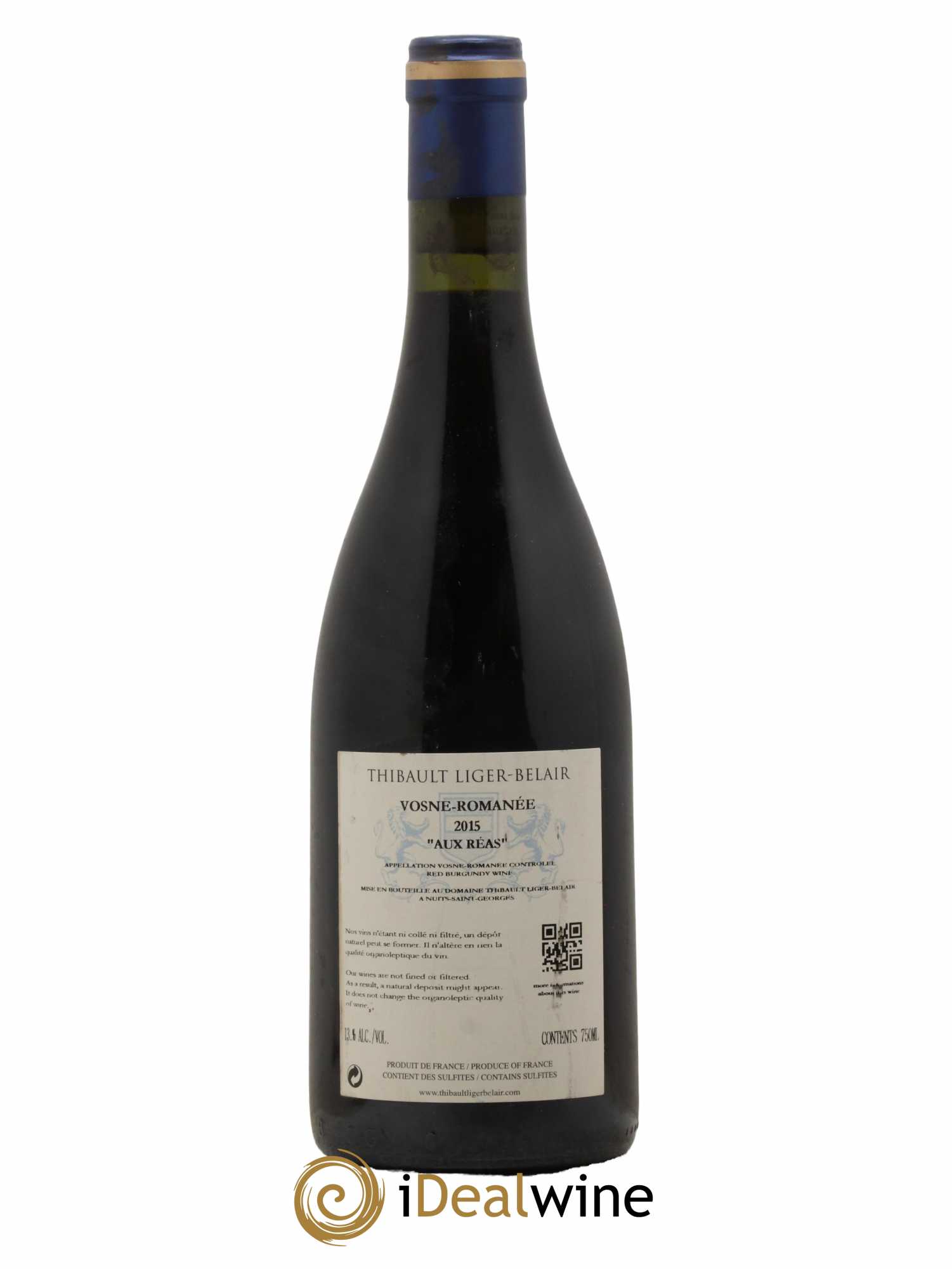 Vosne-Romanée Aux Réas Thibault Liger-Belair 2015 - Lotto di 1 bottiglia - 1