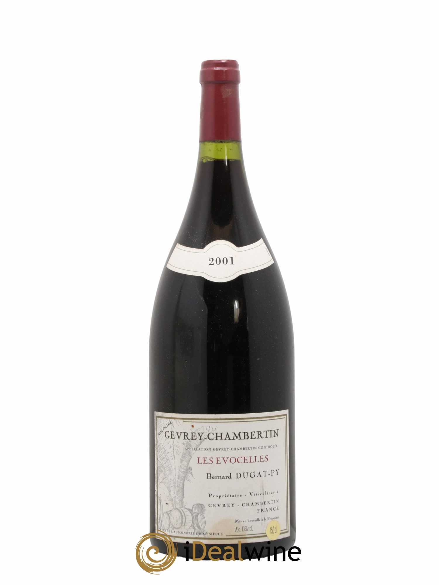 Gevrey-Chambertin Les Evocelles Dugat-Py 2001 - Lot de 1 magnum - 0