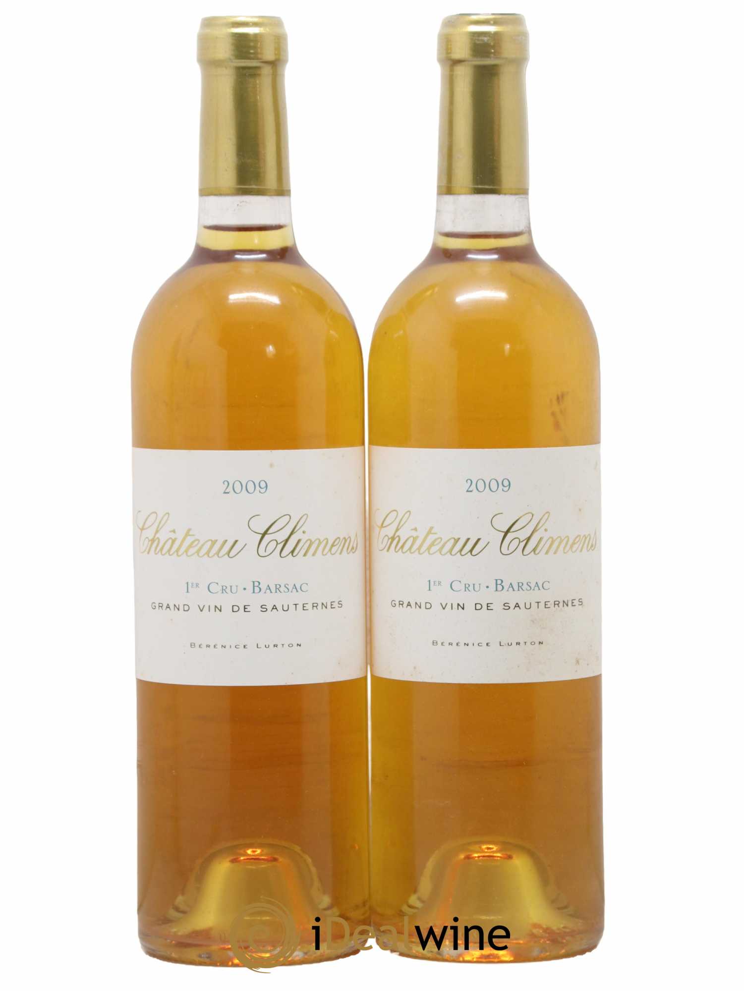 Château Climens 1er Grand Cru Classé 2009 - Lotto di 2 bottiglie - 0