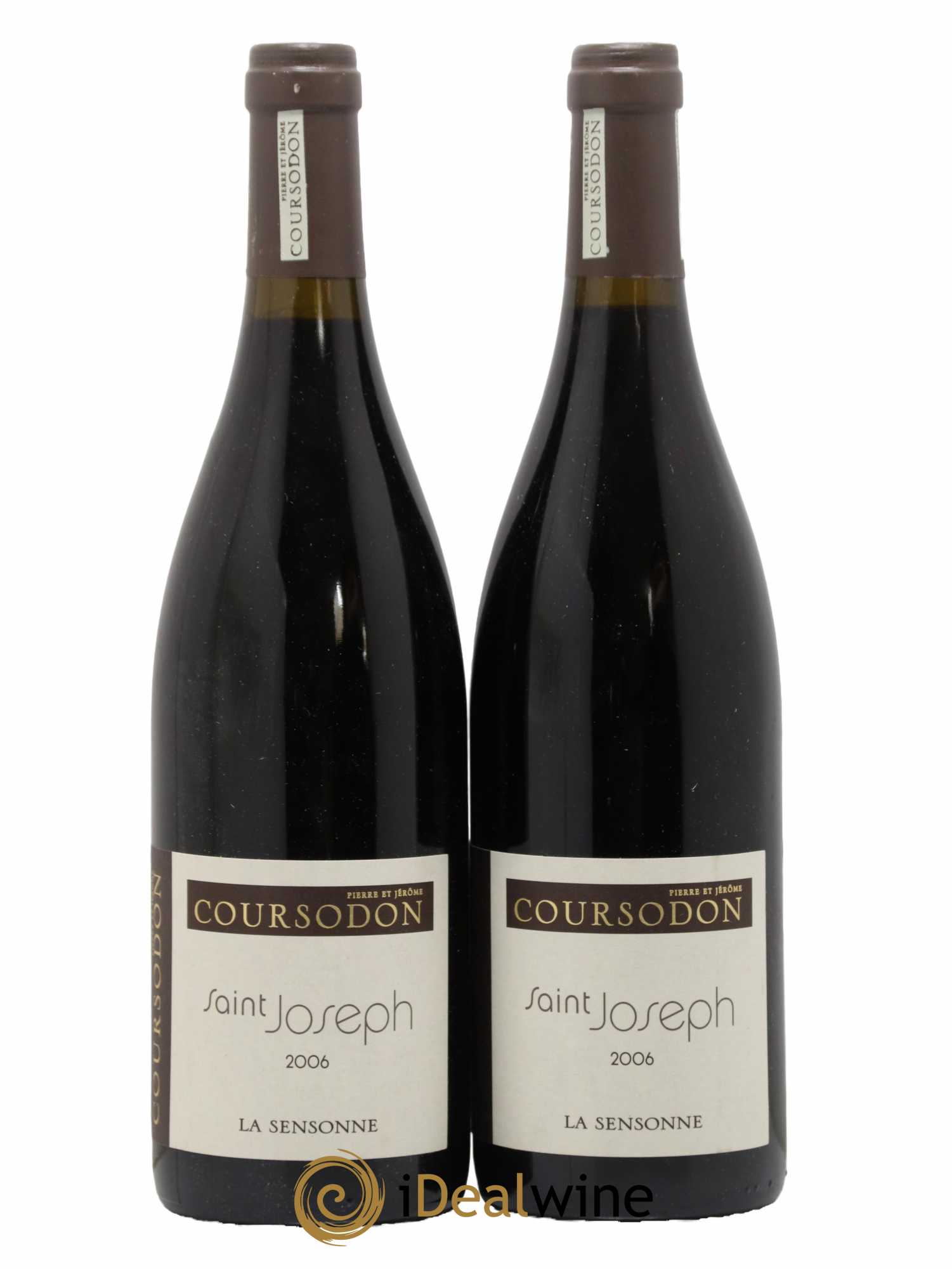 Saint-Joseph La Sensonne Pierre et Jérôme Coursodon 2006 - Lot de 2 bouteilles - 0