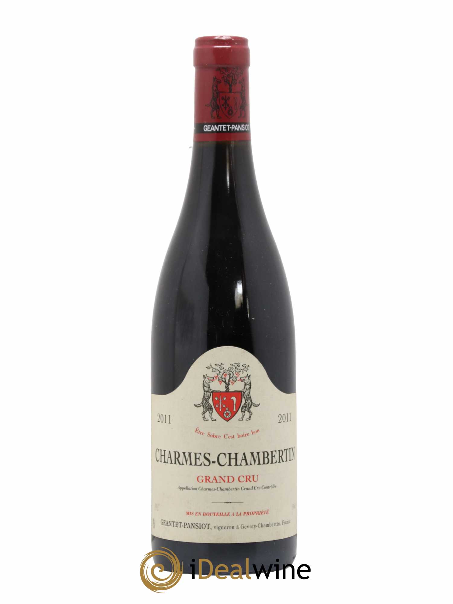 Charmes-Chambertin Grand Cru Geantet-Pansiot 2011 - Lot de 1 bouteille - 0