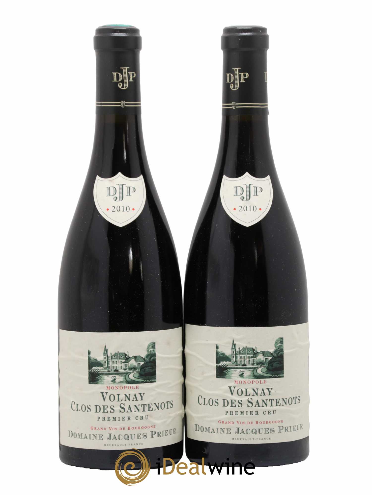 Volnay 1er Cru Santenots Jacques Prieur (Domaine) 2010 - Lot de 2 bouteilles - 0