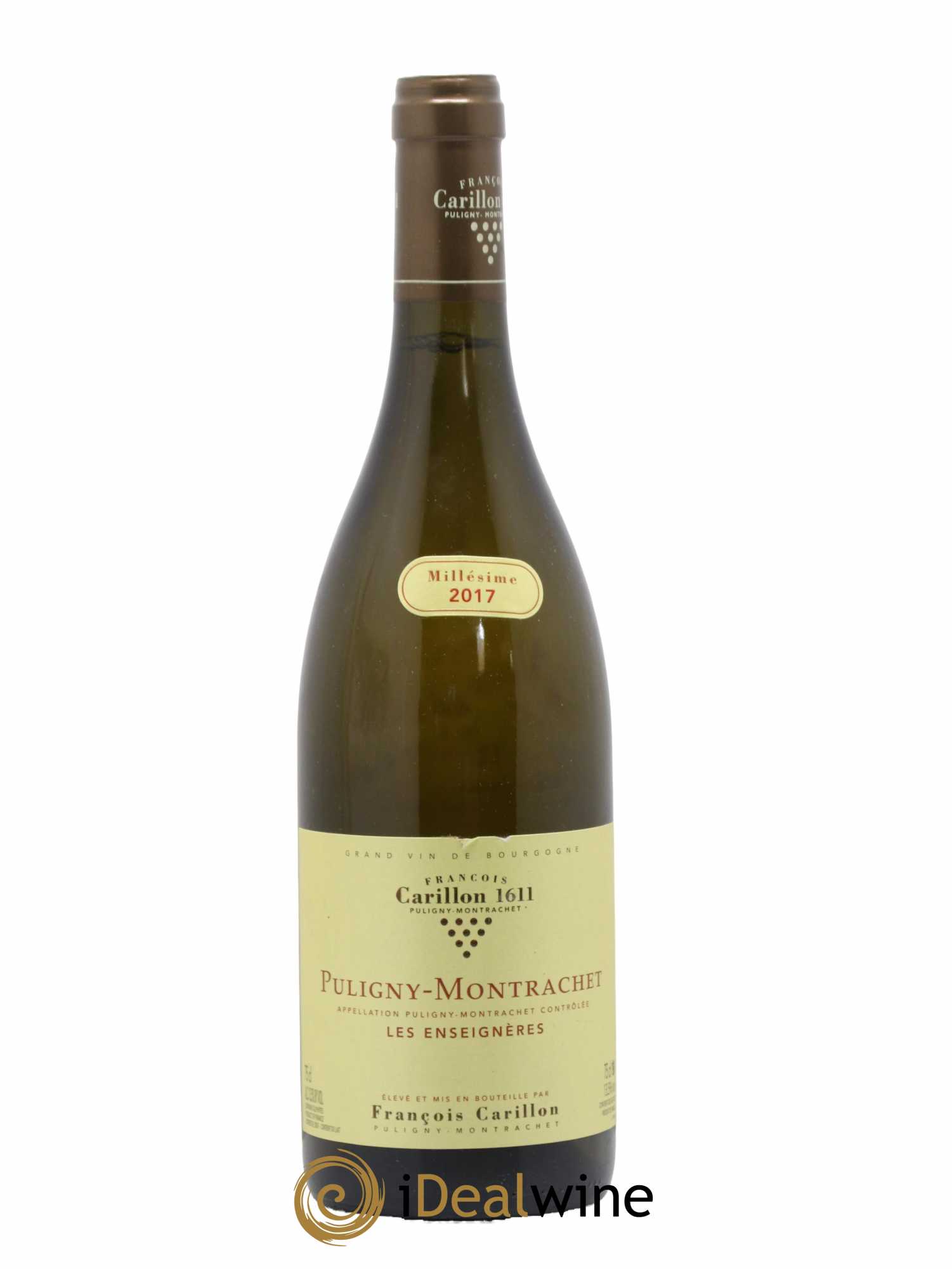 Puligny-Montrachet Les Enseignères François Carillon 2017 - Lot de 1 bouteille - 0