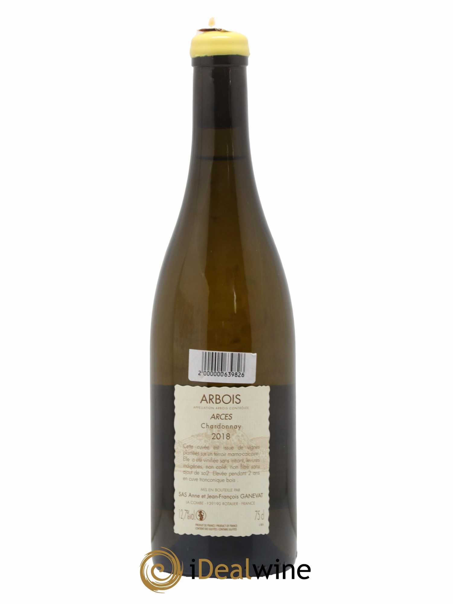 Arbois Arces Anne et Jean François Ganevat 2018 - Lot de 1 bouteille - 1