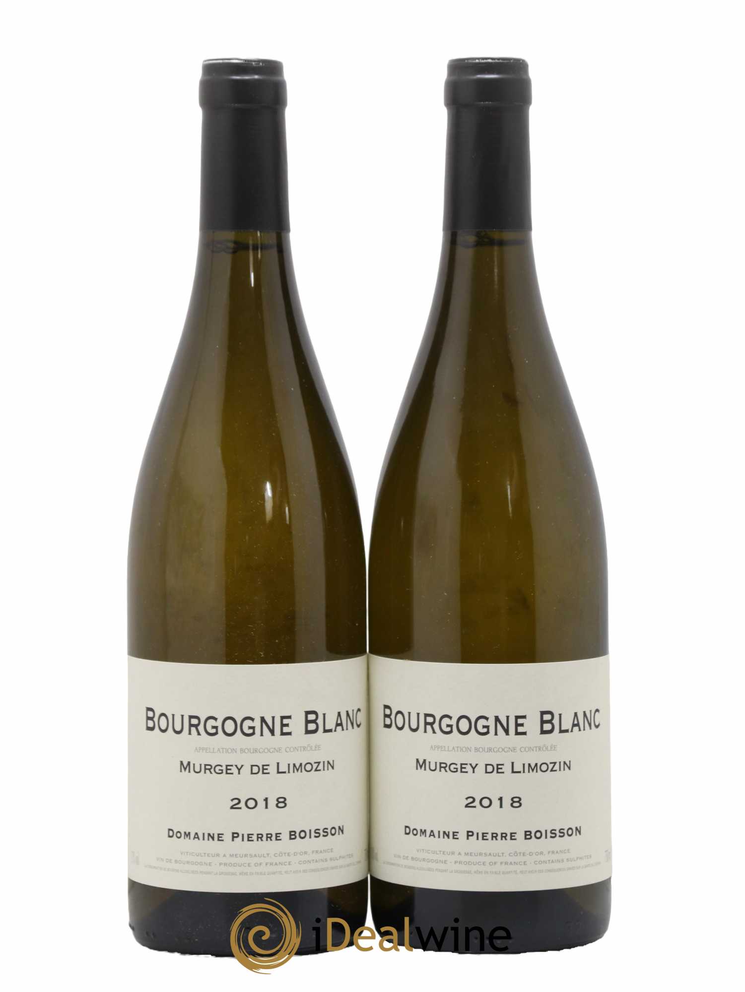 Bourgogne Murgey de Limozin Pierre Boisson (Domaine) 2018 - Lot de 2 bouteilles - 0