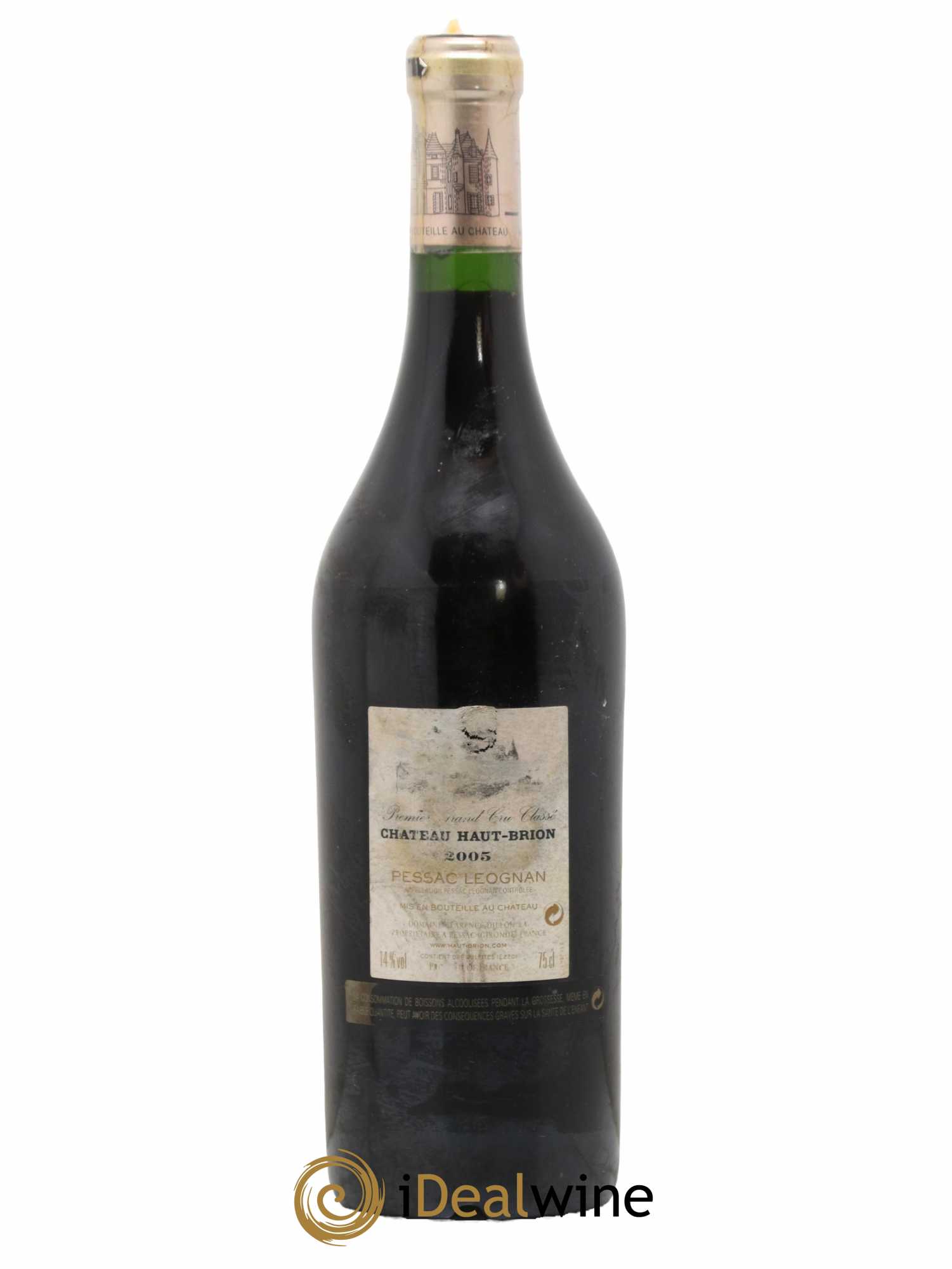 Château Haut Brion 1er Grand Cru Classé 2005 - Lot de 1 bouteille - 1