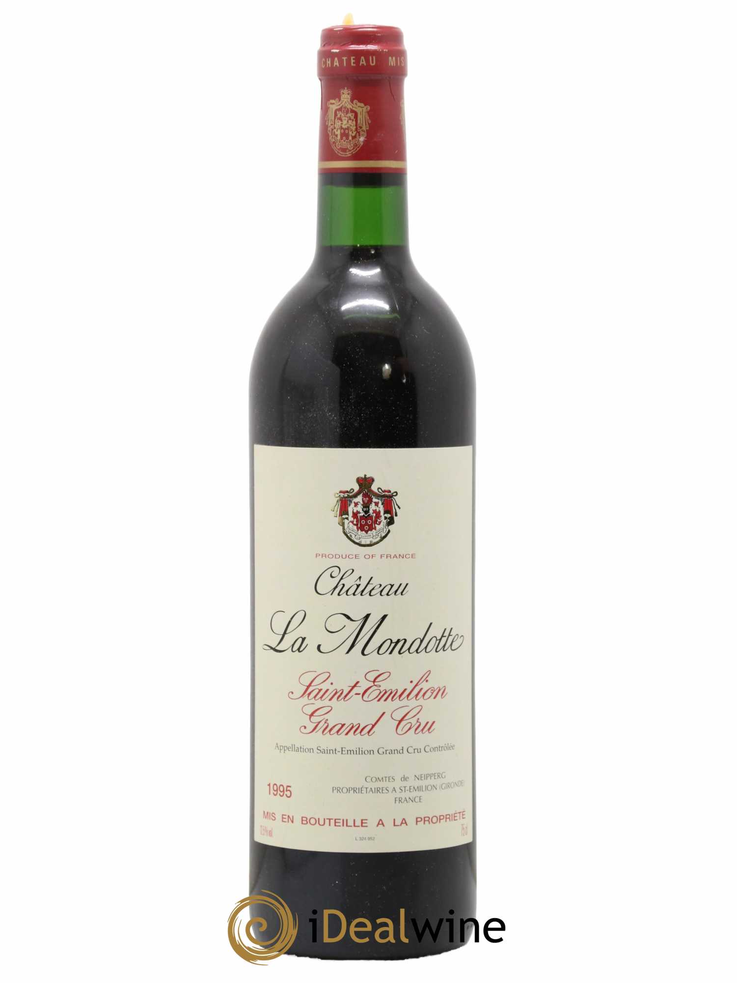 La Mondotte 1er Grand Cru Classé B depuis 2012 1995 - Lot de 1 bouteille - 0
