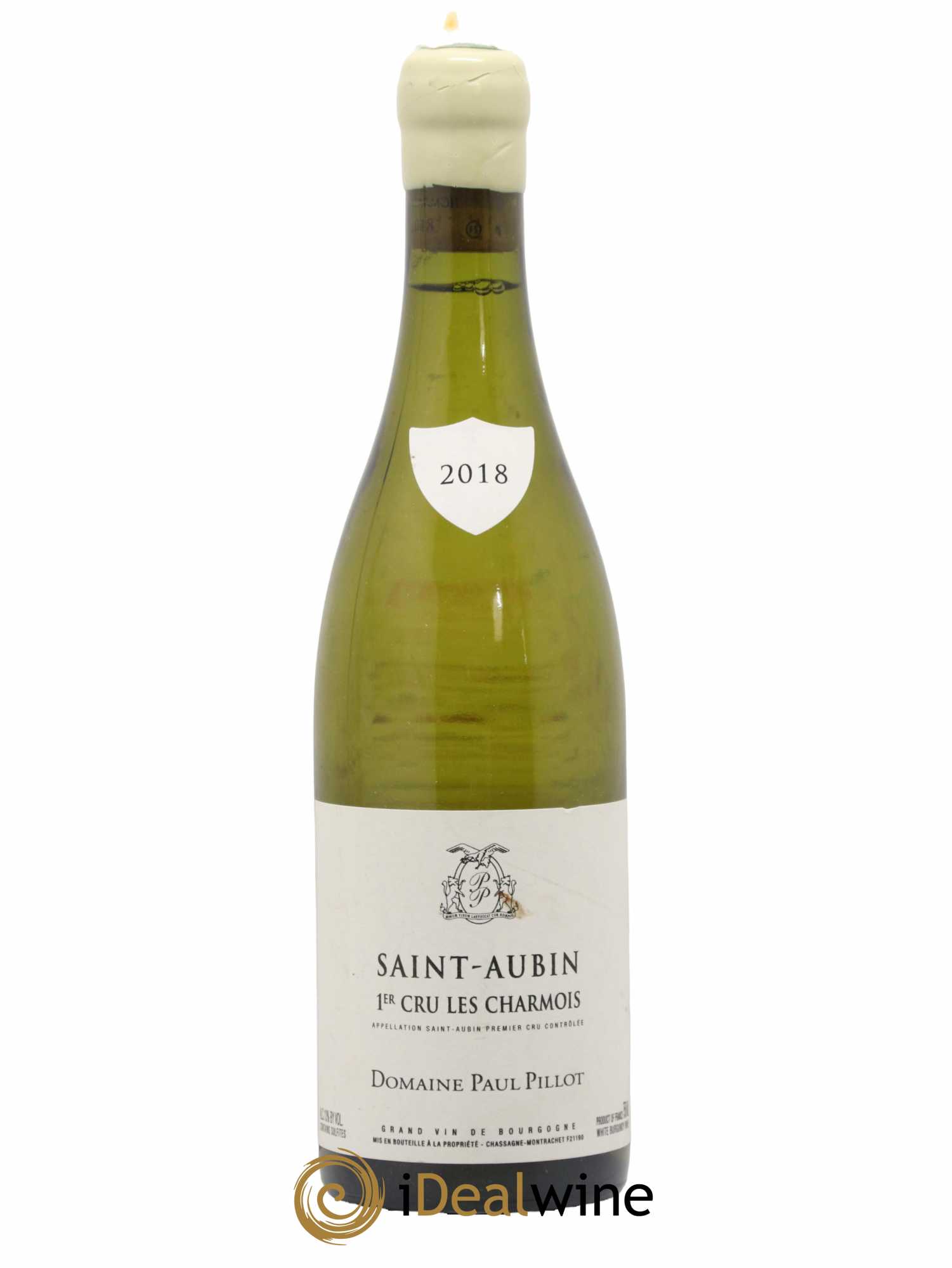 Saint-Aubin 1er Cru Les Charmois Paul Pillot (Domaine) 2018 - Lot de 1 bouteille - 0