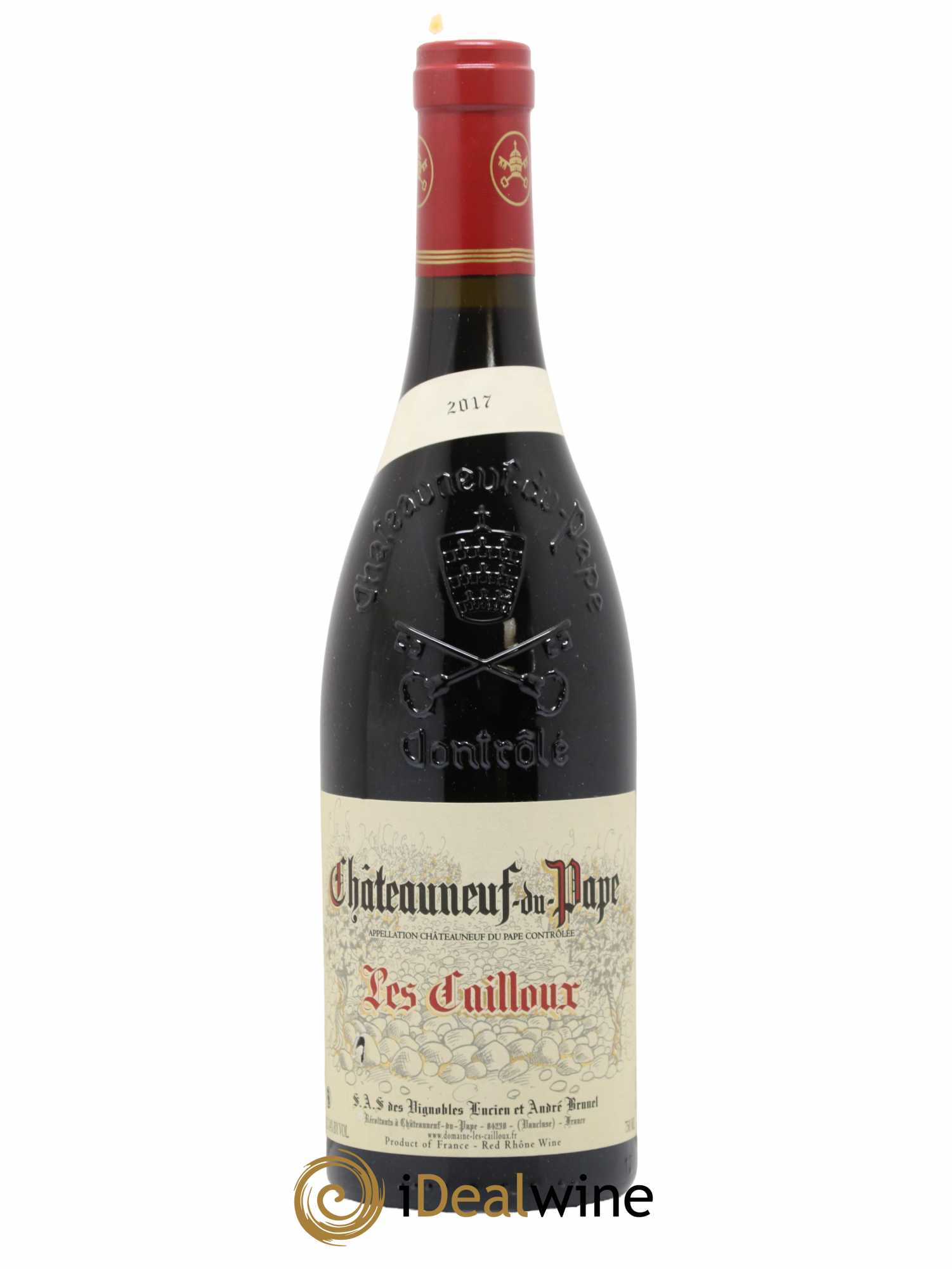 Châteauneuf-du-Pape Les Cailloux André Brunel 2017 - Lot de 1 bouteille - 0