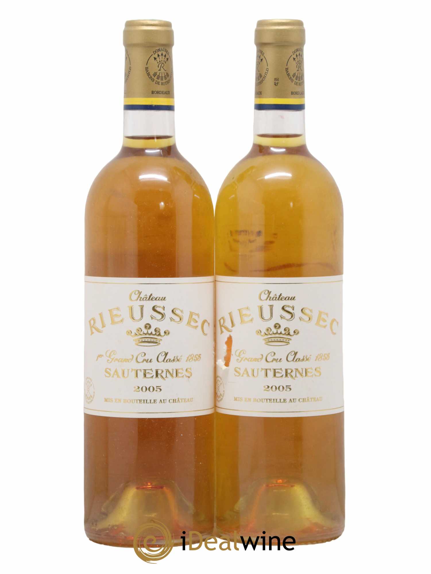 Château Rieussec 1er Grand Cru Classé 2005 - Lotto di 2 bottiglie - 0
