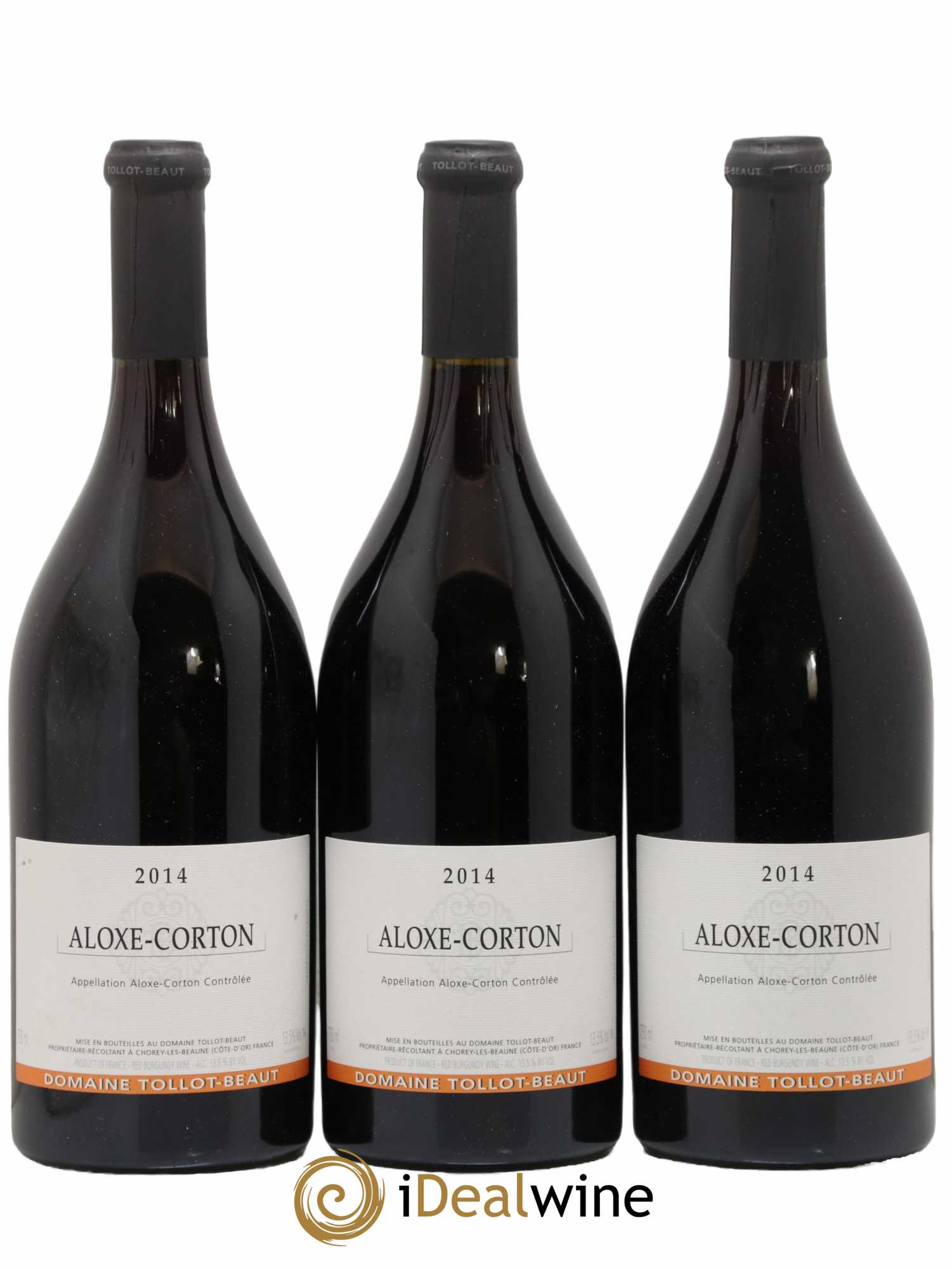 Aloxe-Corton Tollot Beaut (Domaine) 2014 - Lot de 3 bouteilles - 0