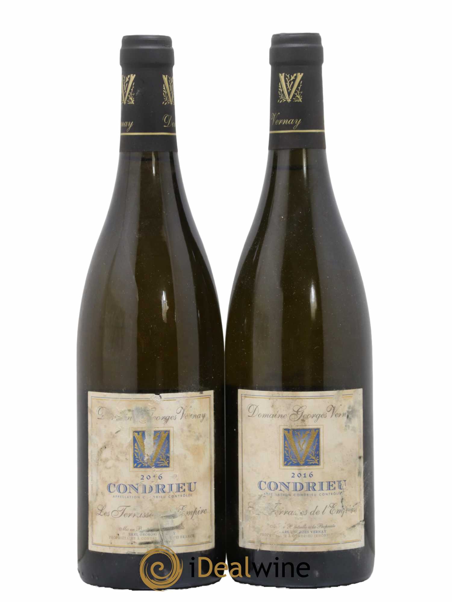 Condrieu Terrasses de l'Empire Georges Vernay 2016 - Lot de 2 bouteilles - 0
