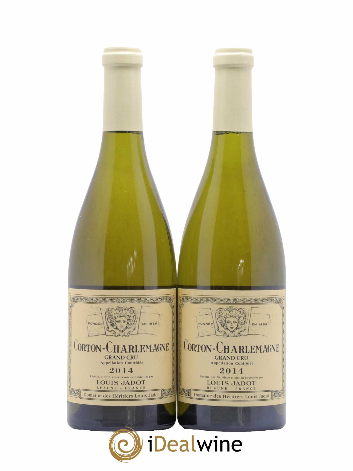 Corton-Charlemagne Grand Cru Maison Louis Jadot 2014 - Lotto di 2 bottiglie - 1