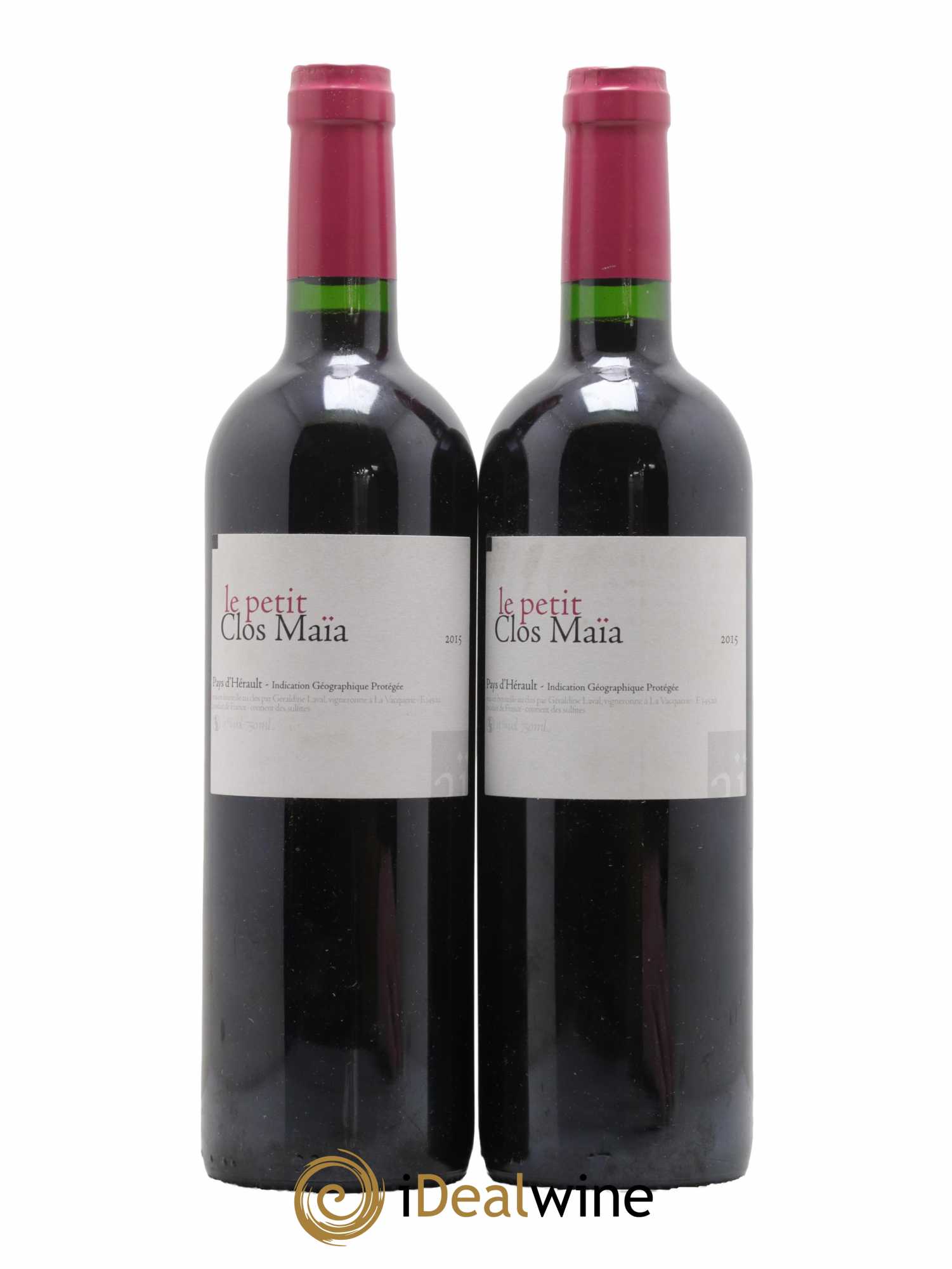Pays d'Hérault Clos Maia Le Petit Clos 2015 - Lot de 2 bouteilles - 0