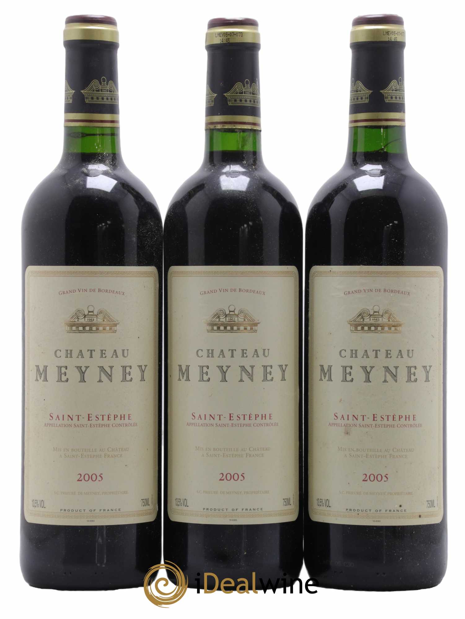 Château Meyney 2005 - Lot de 3 bouteilles - 0