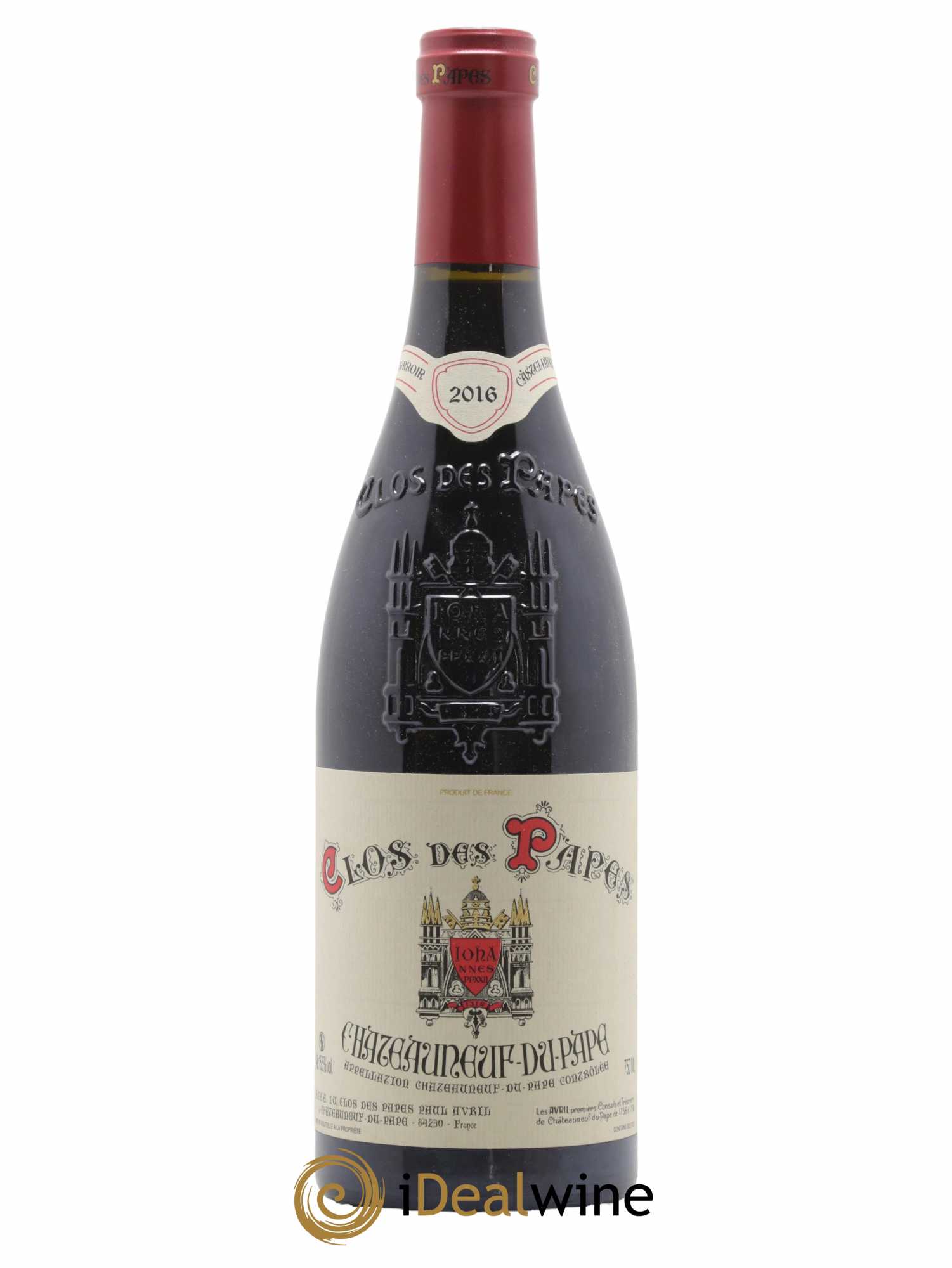 Châteauneuf-du-Pape Clos des Papes - Paul Avril 2016 - Lot de 1 bouteille - 0