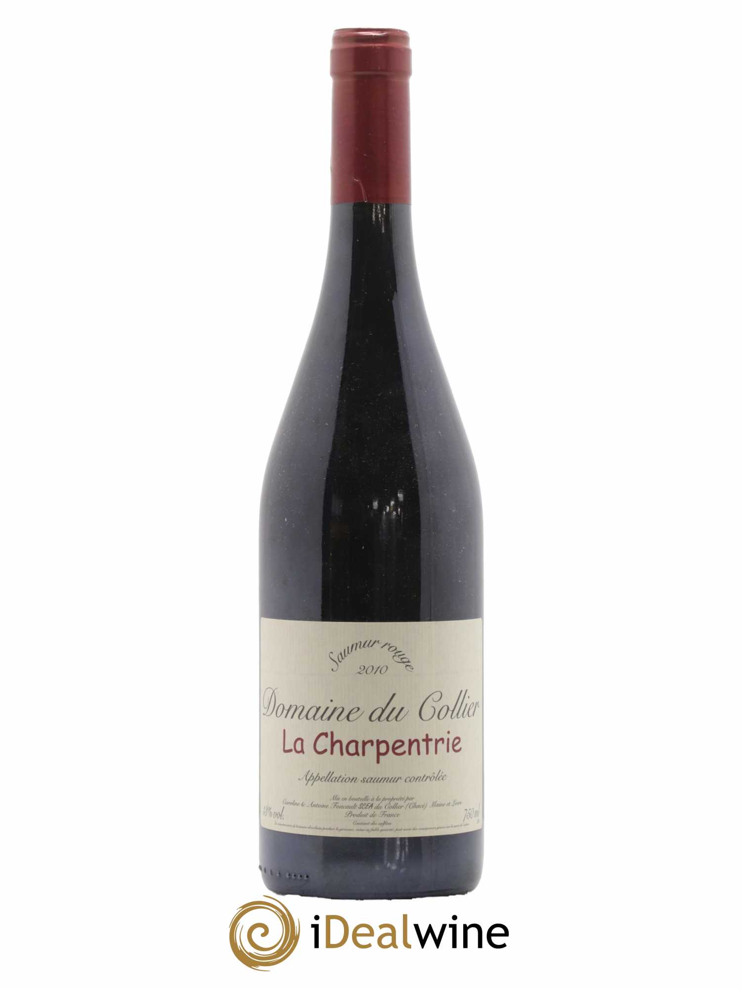 Saumur La Charpentrie Domaine du Collier 2010 - Lotto di 1 bottiglia - 0