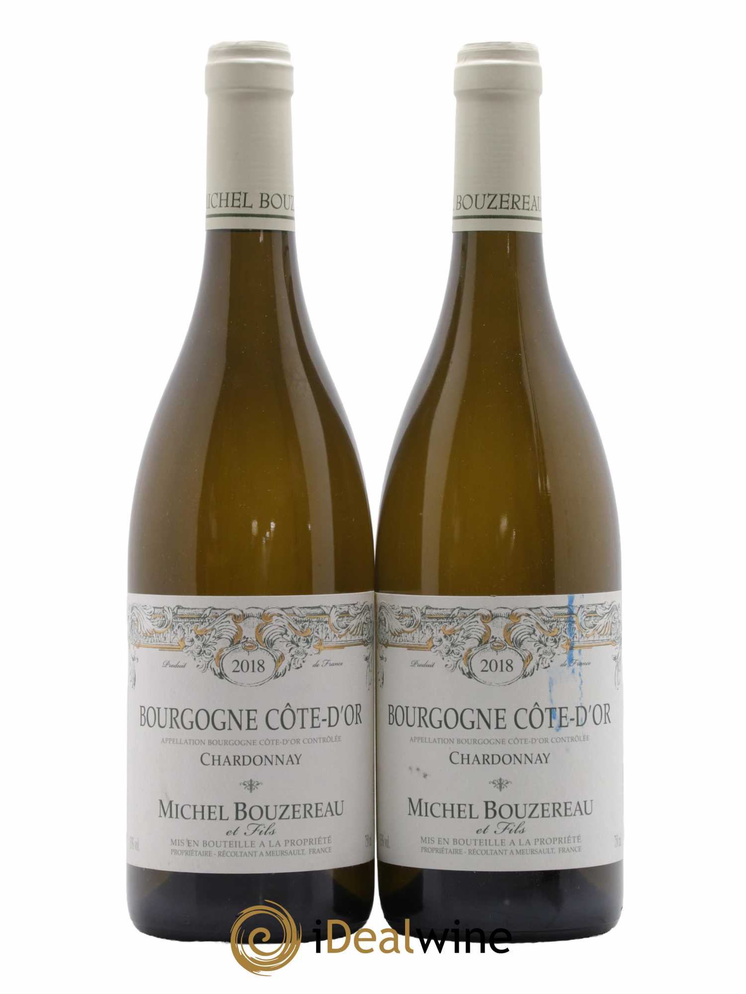 Bourgogne Côte-d'Or Michel Bouzereau et Fils (Domaine) 2018 - Lot de 2 bouteilles - 0