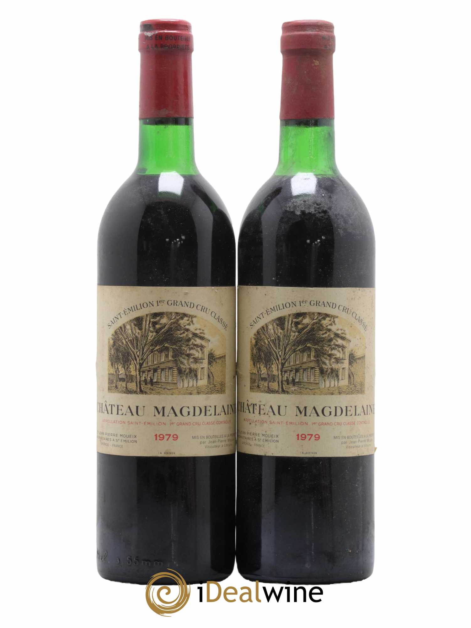 Château Magdelaine 1979 - Lot de 2 bouteilles - 0