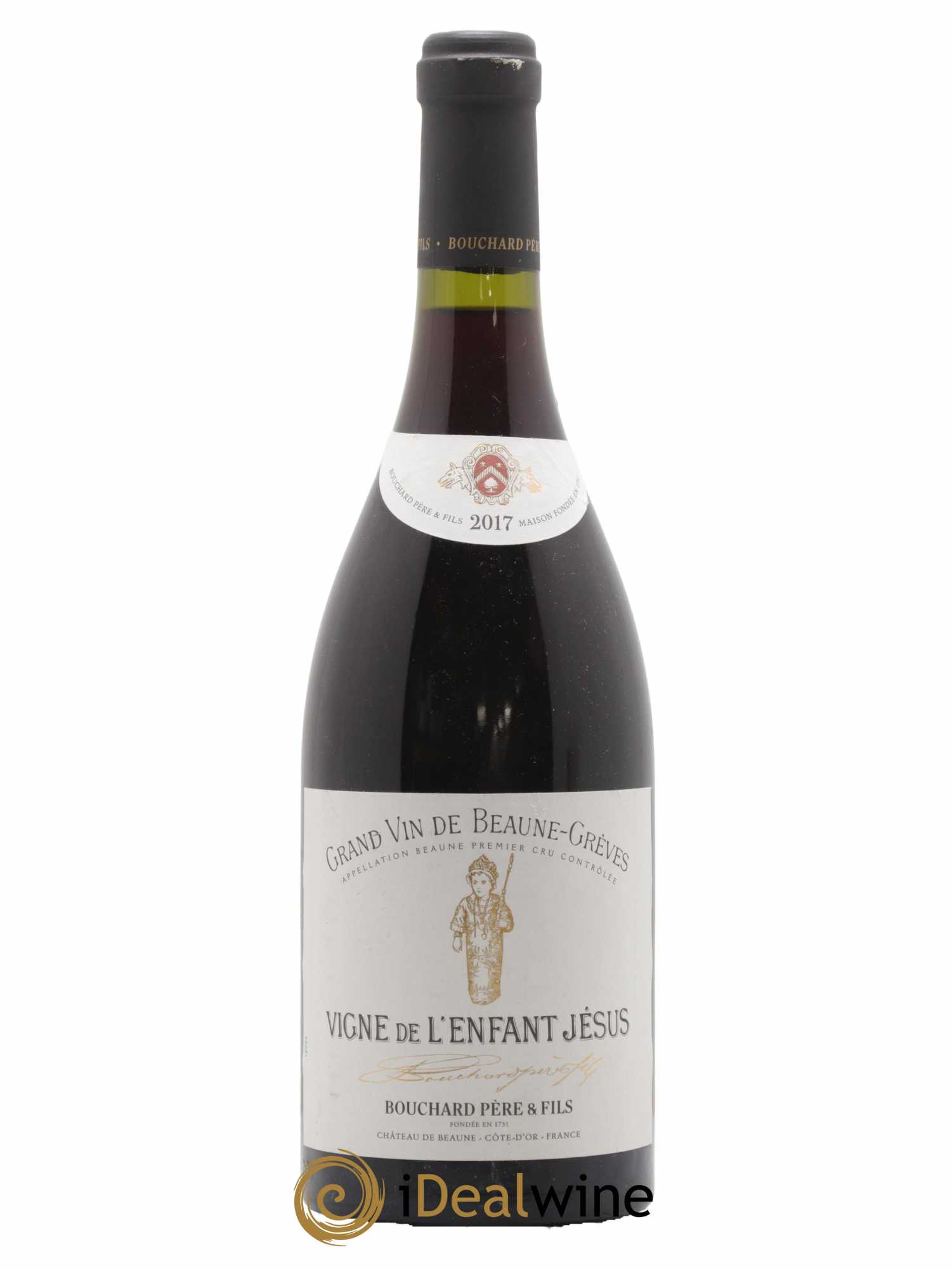 Beaune 1er Cru Grèves - Vigne de l'Enfant Jésus Bouchard Père & Fils 2017 - Lot de 1 bouteille - 0