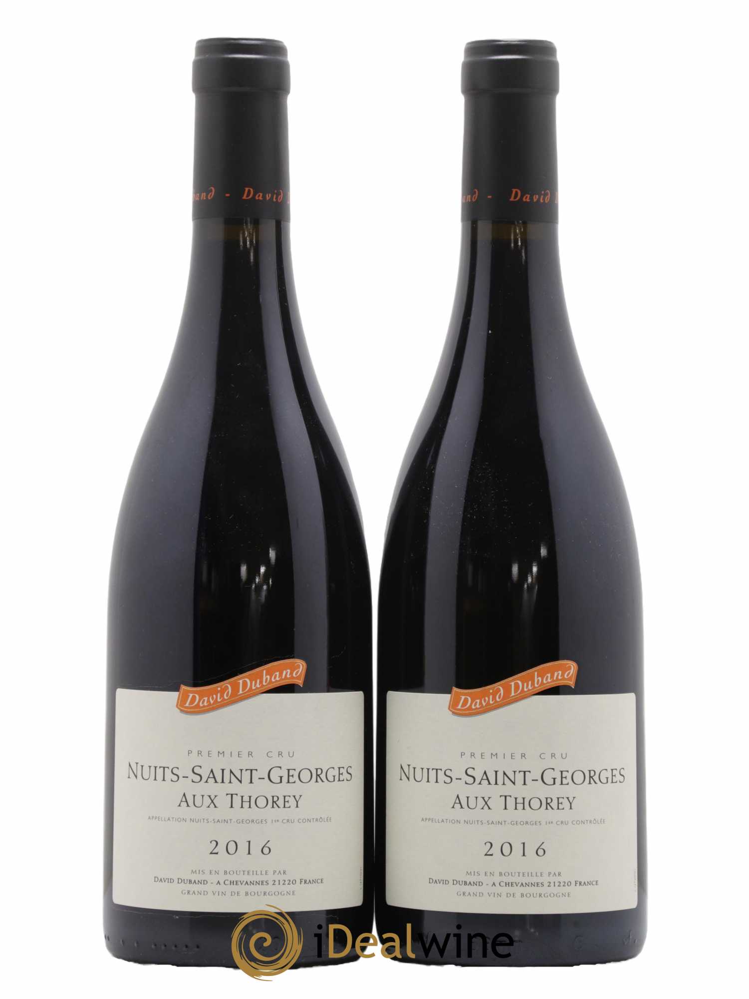 Nuits-Saint-Georges 1er Cru Aux Thorey David Duband (Domaine) Aux Thoreys Domaine Duband 2016 - Lot de 2 bouteilles - 0