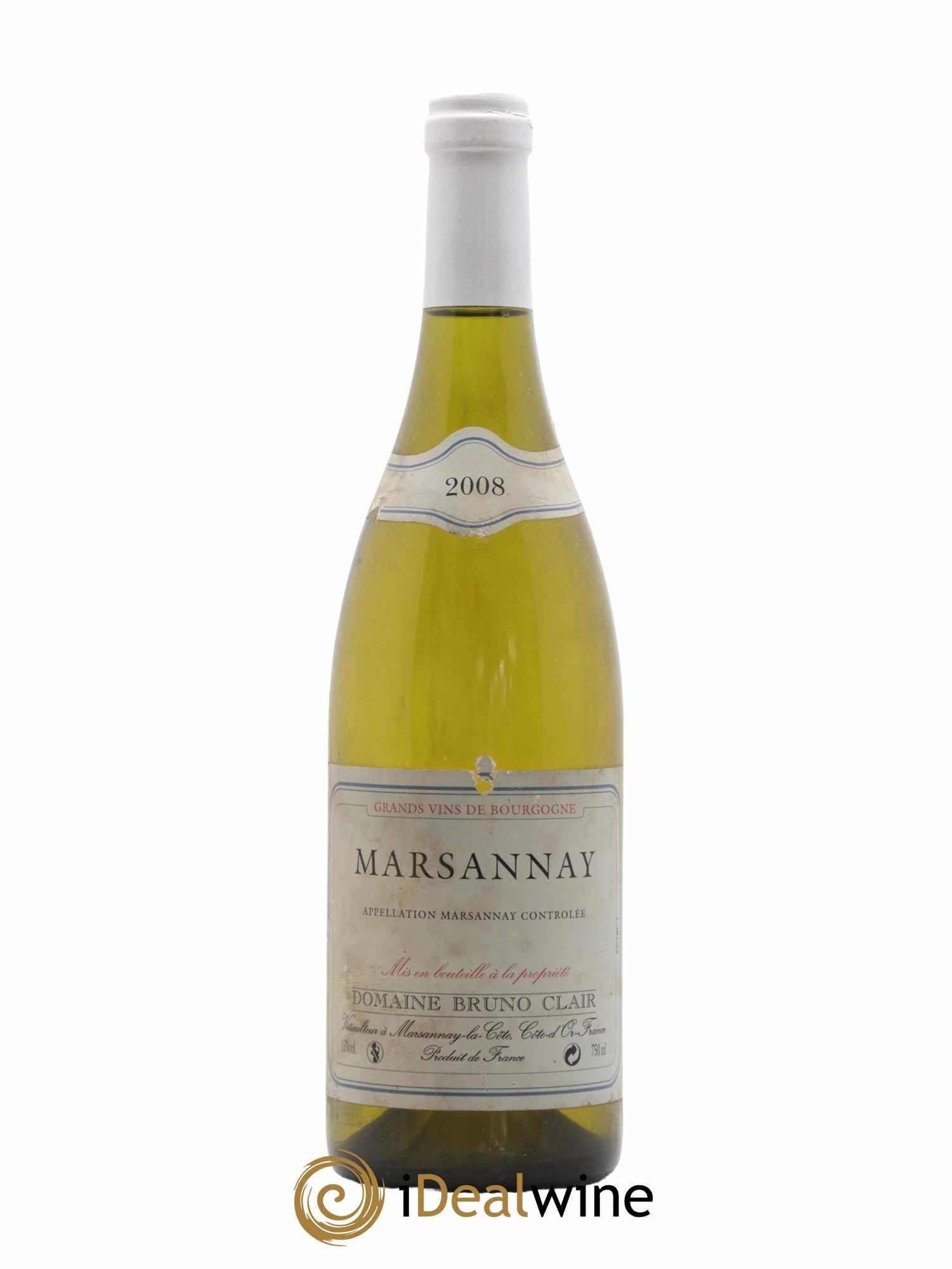 Marsannay Bruno Clair (Domaine) 2008 - Lot de 1 bouteille - 0