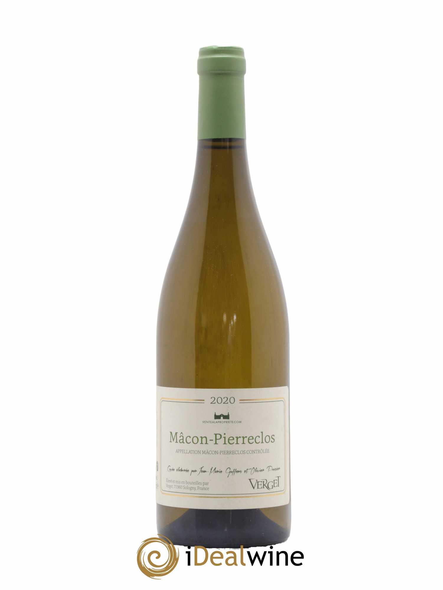 Mâcon Pierreclos Verget 2020 - Lot de 1 bouteille - 0
