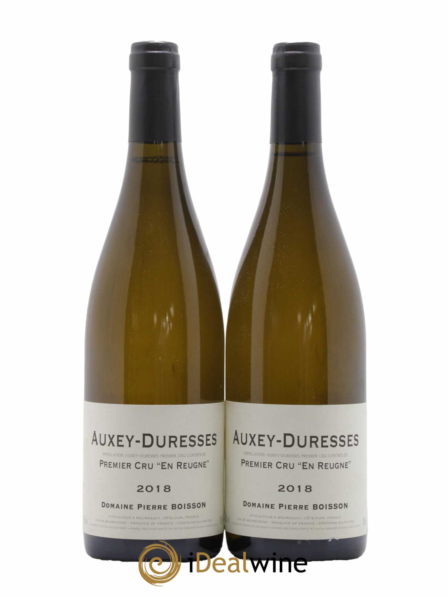 Auxey-Duresses 1er Cru En Reugne Pierre Boisson (Domaine) 2018 - Lot de 2 bouteilles - 0