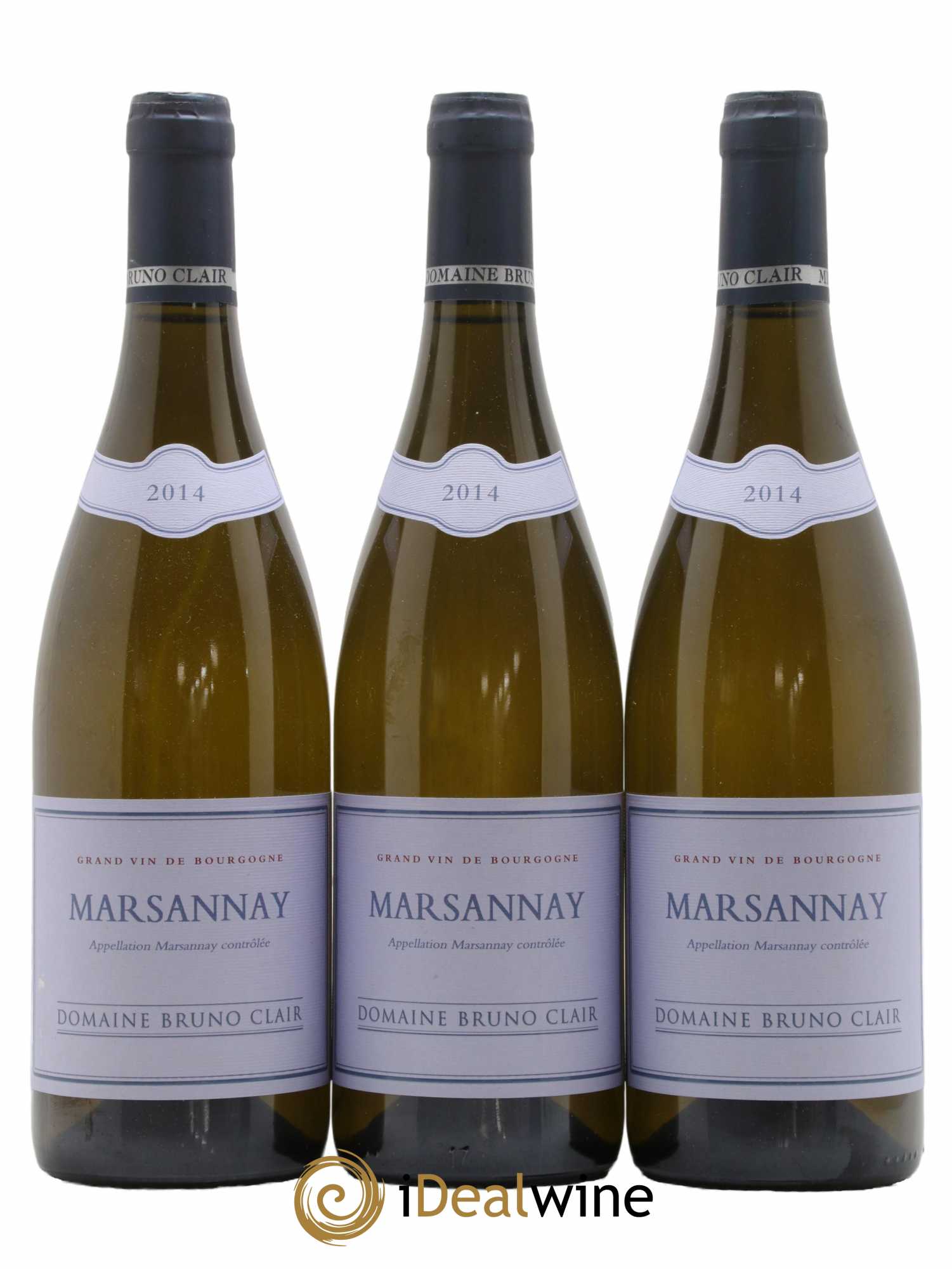 Marsannay Bruno Clair (Domaine) 2014 - Lot de 3 bouteilles - 0